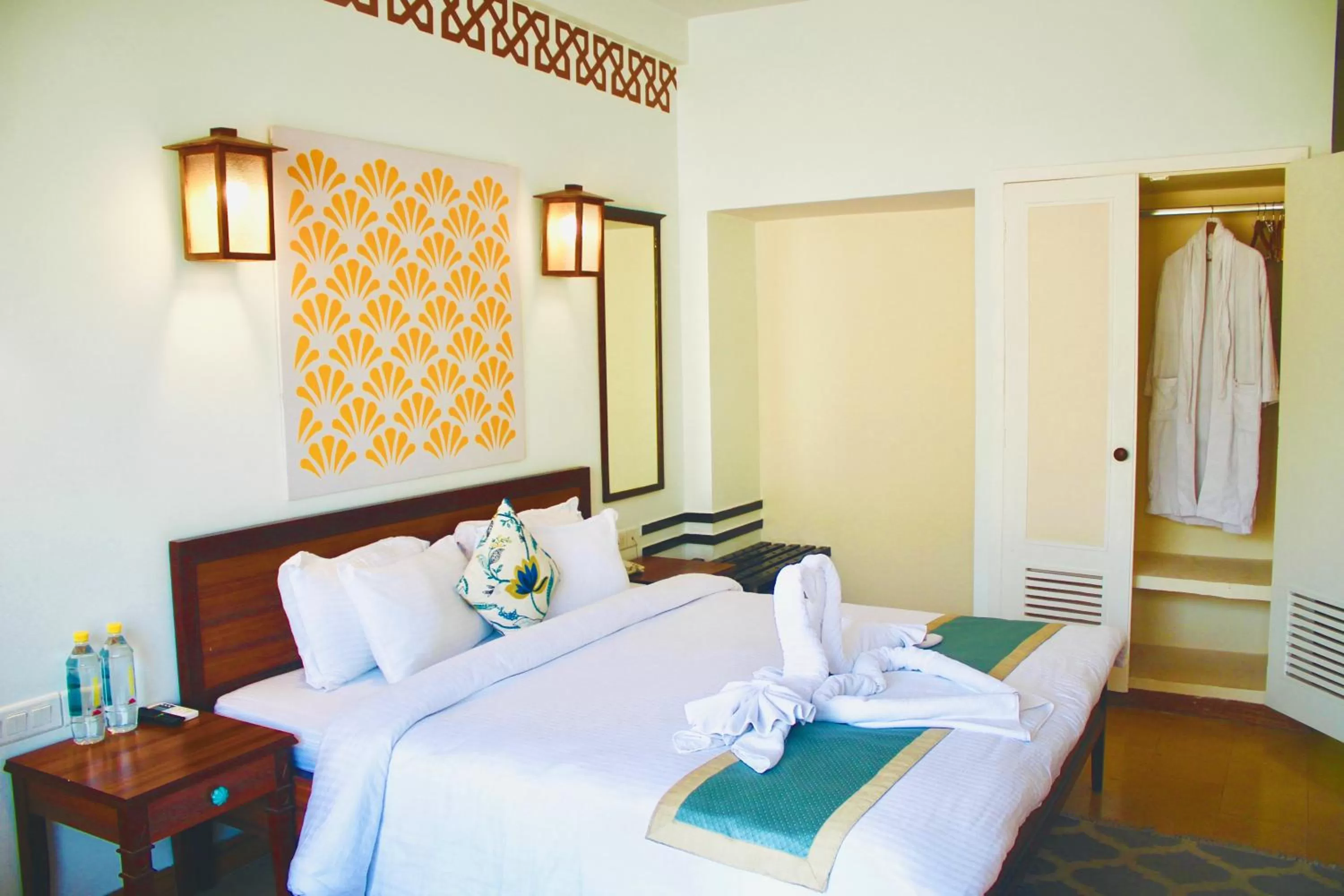 Bed in Yog Niketan By Sanskriti