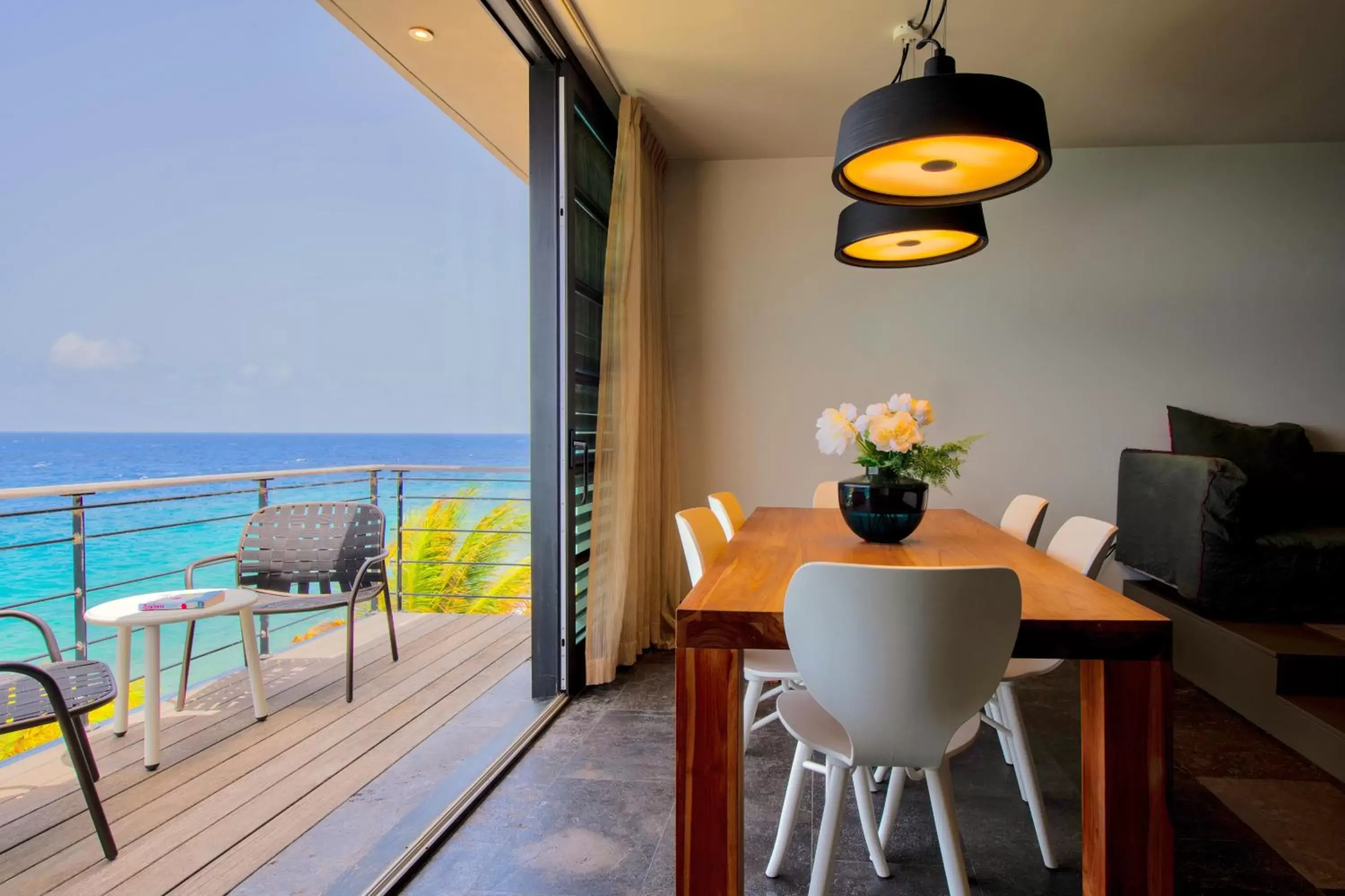 Dining area in Pietermaai Boutique Hotel