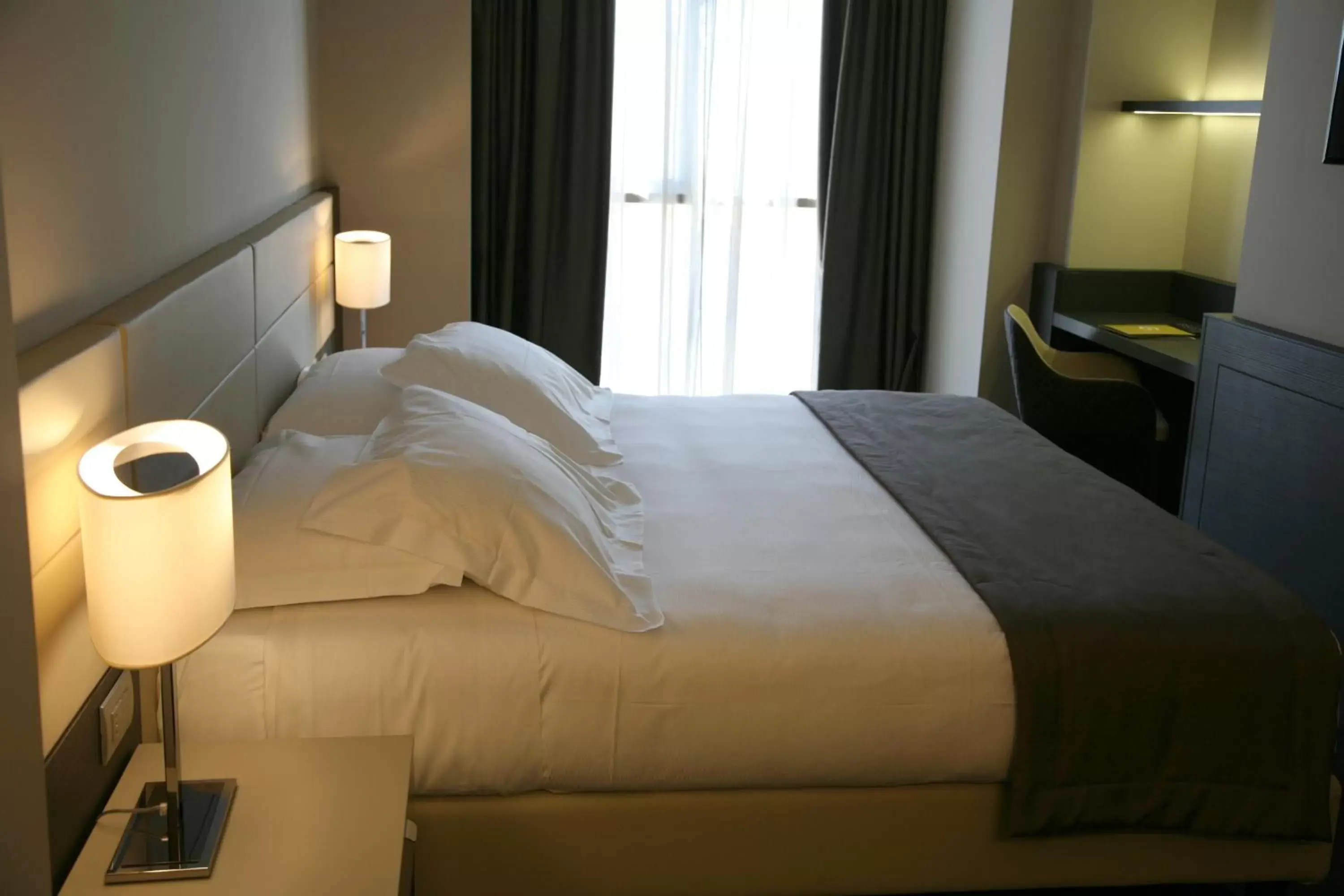 Bed in Ego Hotel