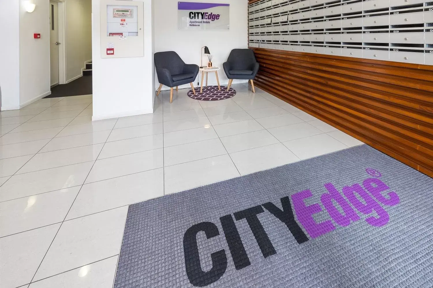 Lobby or reception in City Edge North Melbourne Apartment Hotel