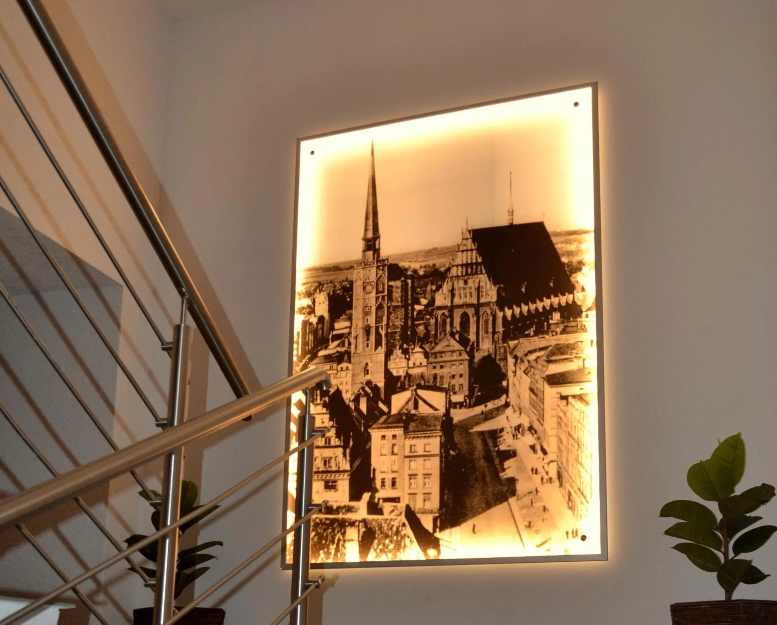 Decorative detail in Hotel Piast