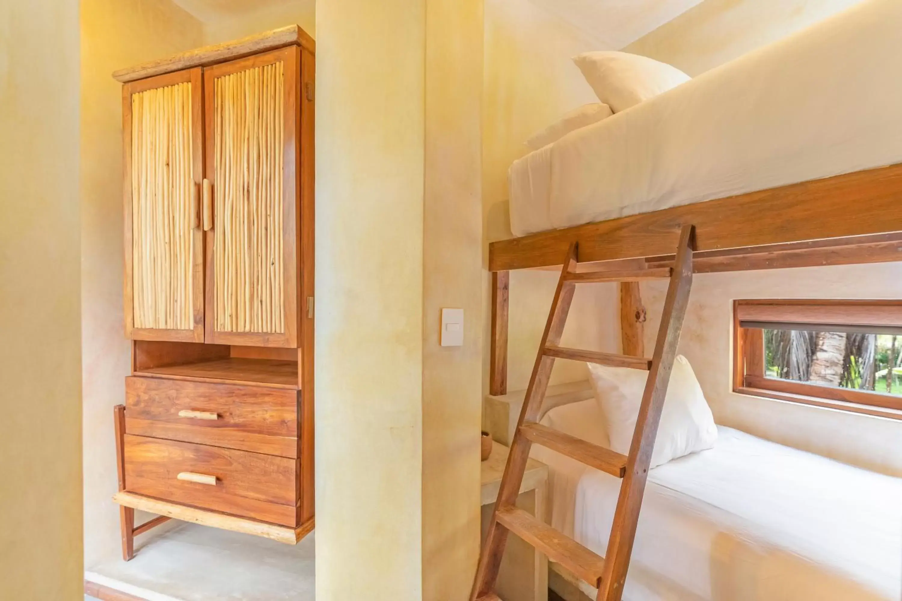 Bed, Bunk Bed in Alaya Tulum