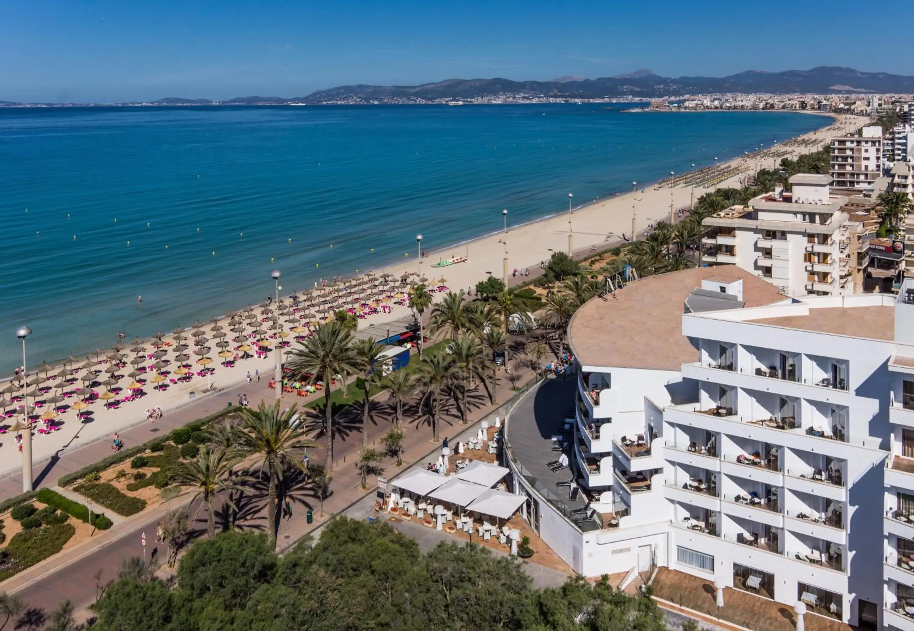 Beach, Bird's-eye View in Grupotel Acapulco Playa - Adults Only