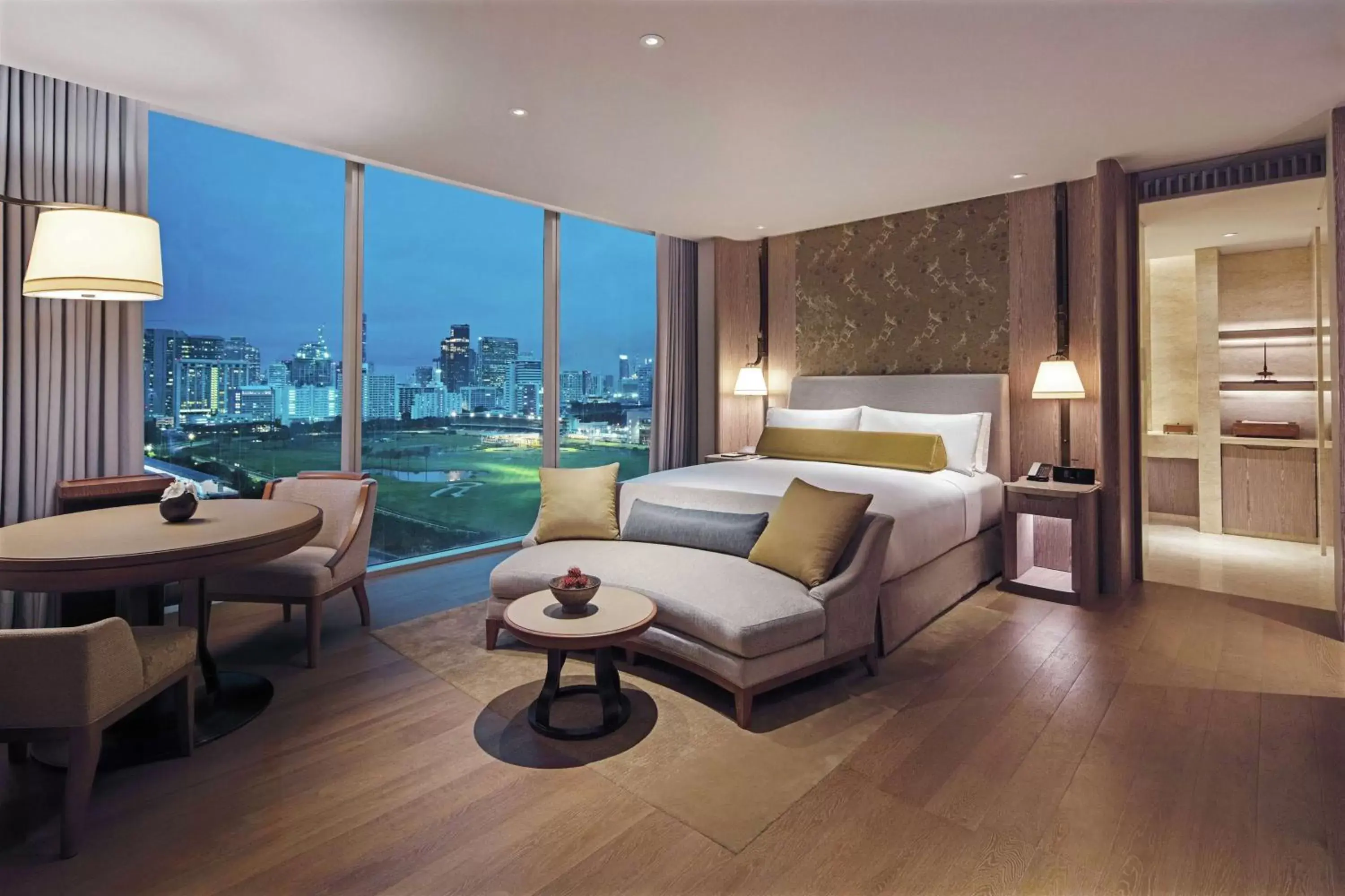 Living room in Waldorf Astoria Bangkok