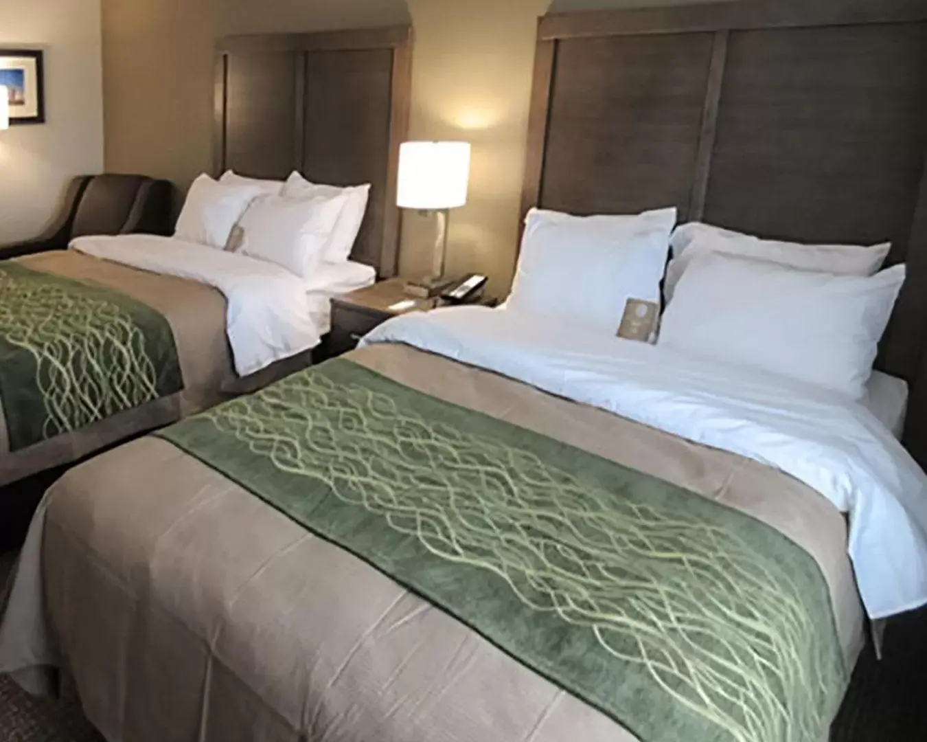 Bed in Comfort Inn & Suites Snyder