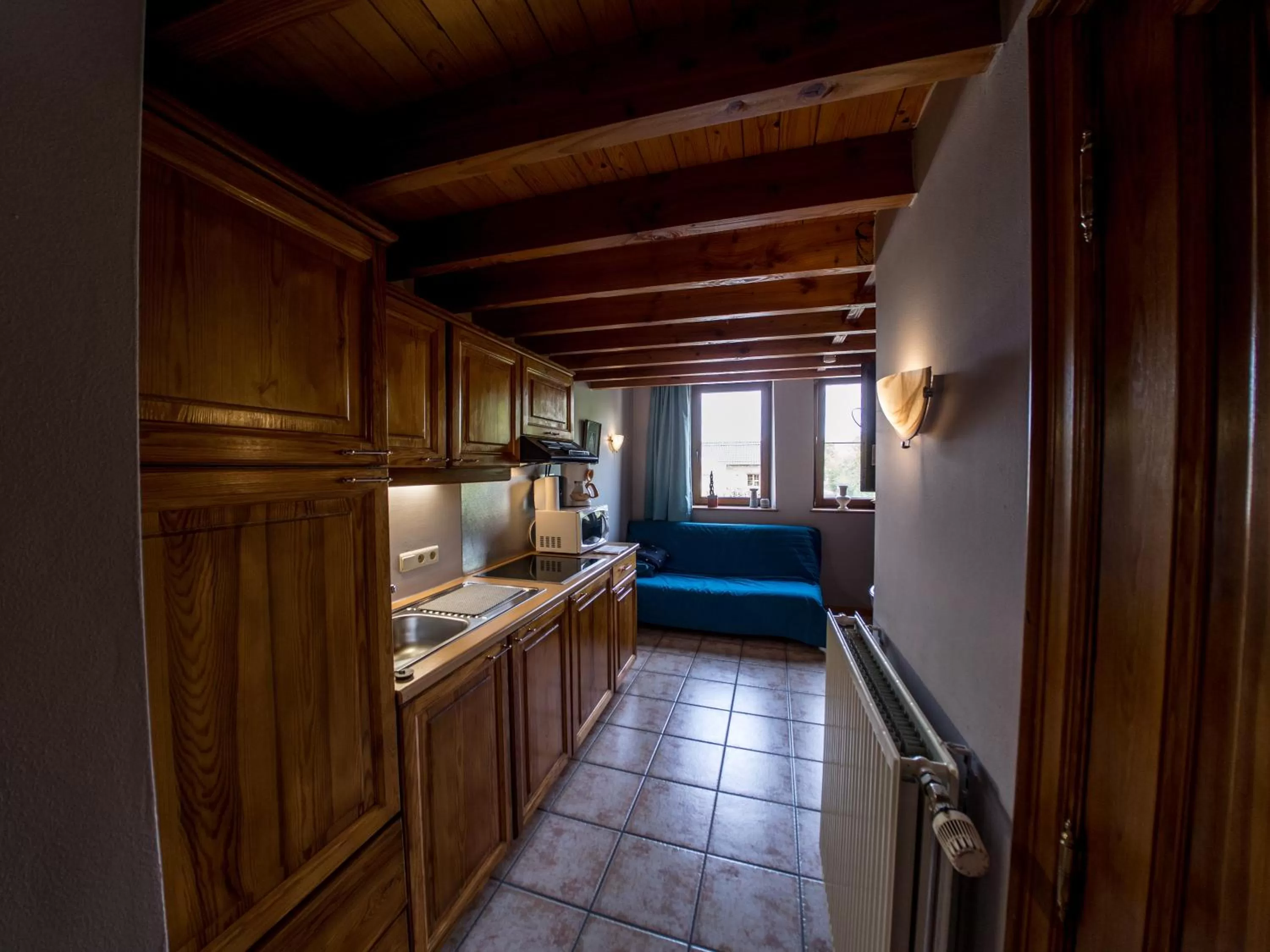 Kitchen or kitchenette in B&B La Grange