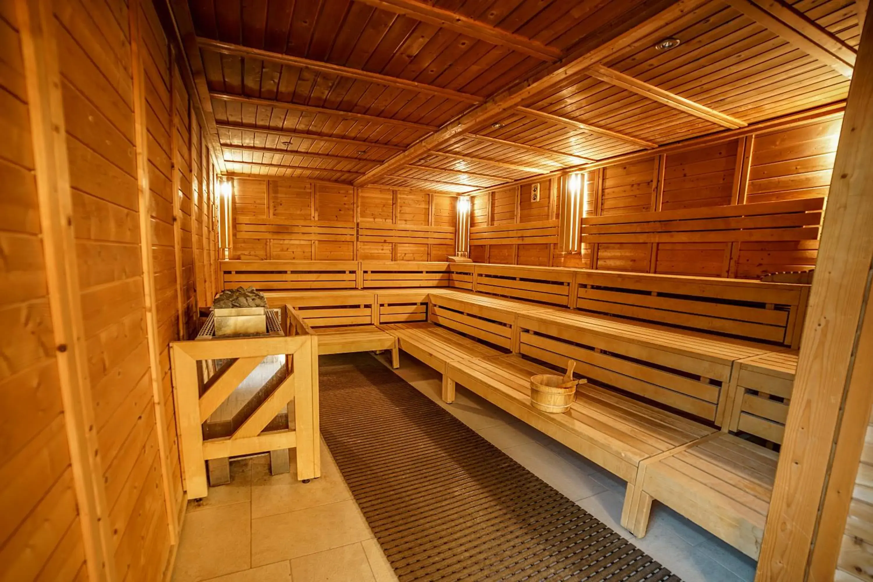 Sauna in Lind Hotel