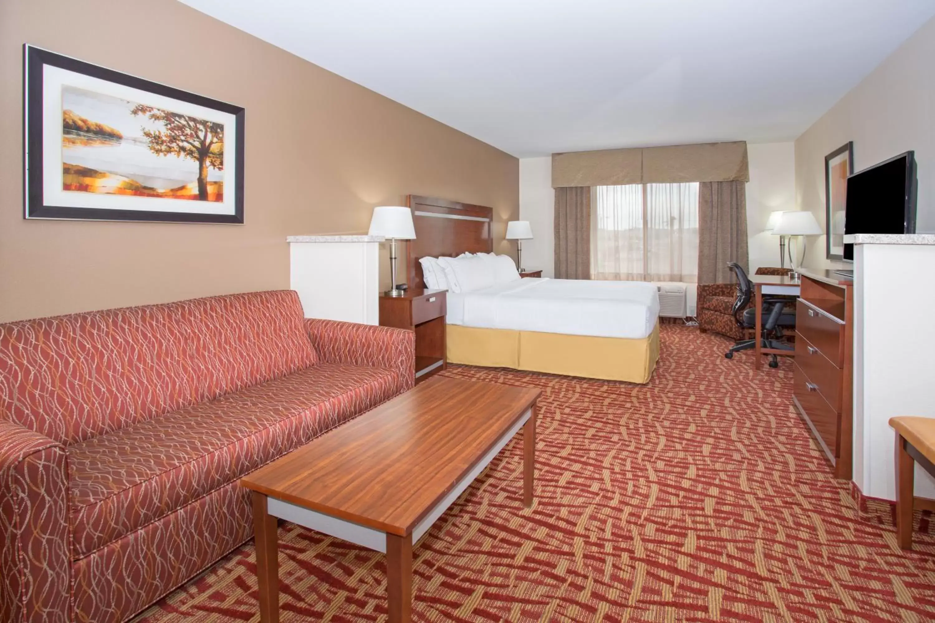 Photo of the whole room, Seating Area in Holiday Inn Express Hotel & Suites Glendive, an IHG Hotel