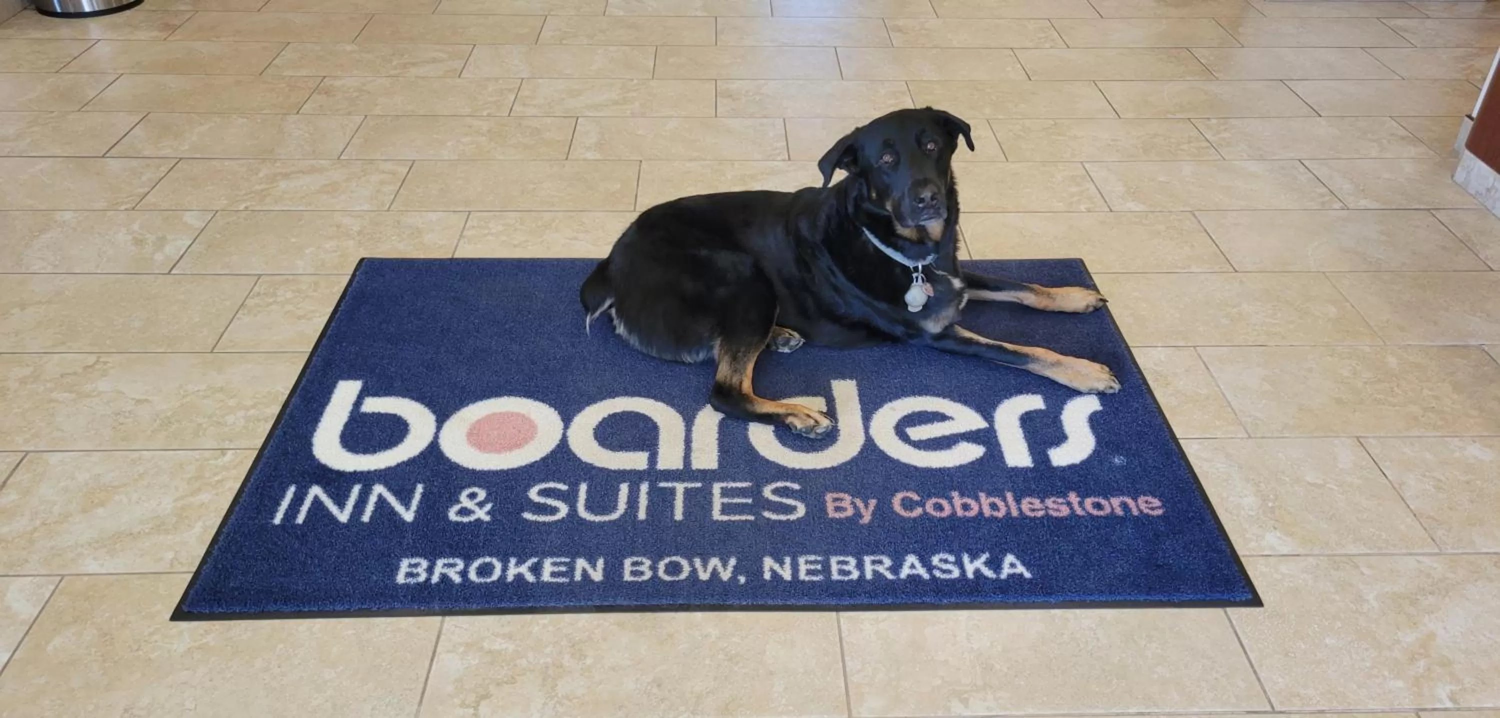 Logo/Certificate/Sign in Boarders Inn & Suites by Cobblestone Hotels - Broken Bow