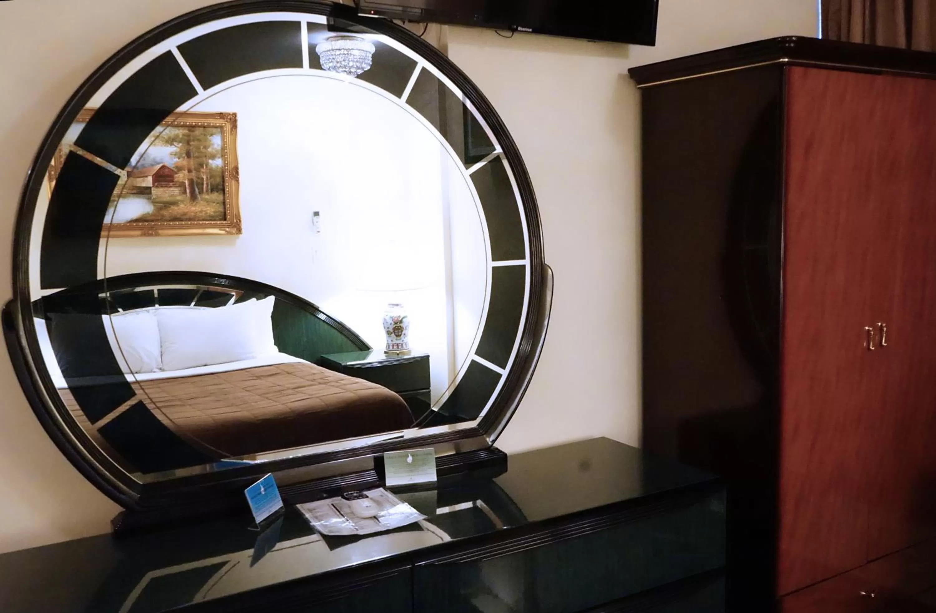 Bedroom in Paris Suites Hotel