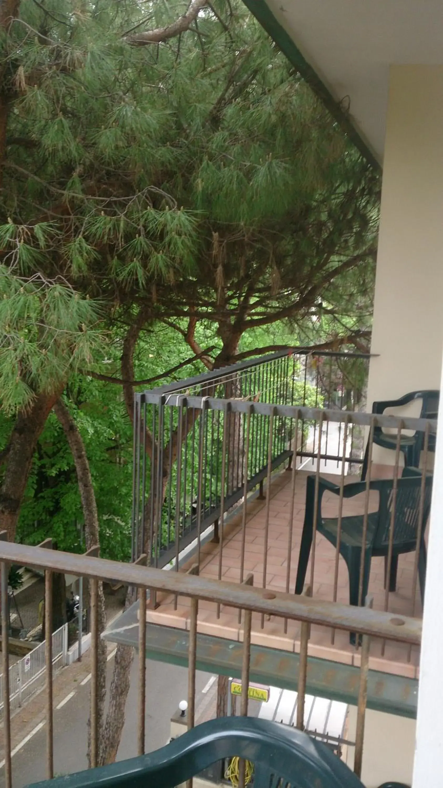 Balcony/Terrace in Hotel Cortina