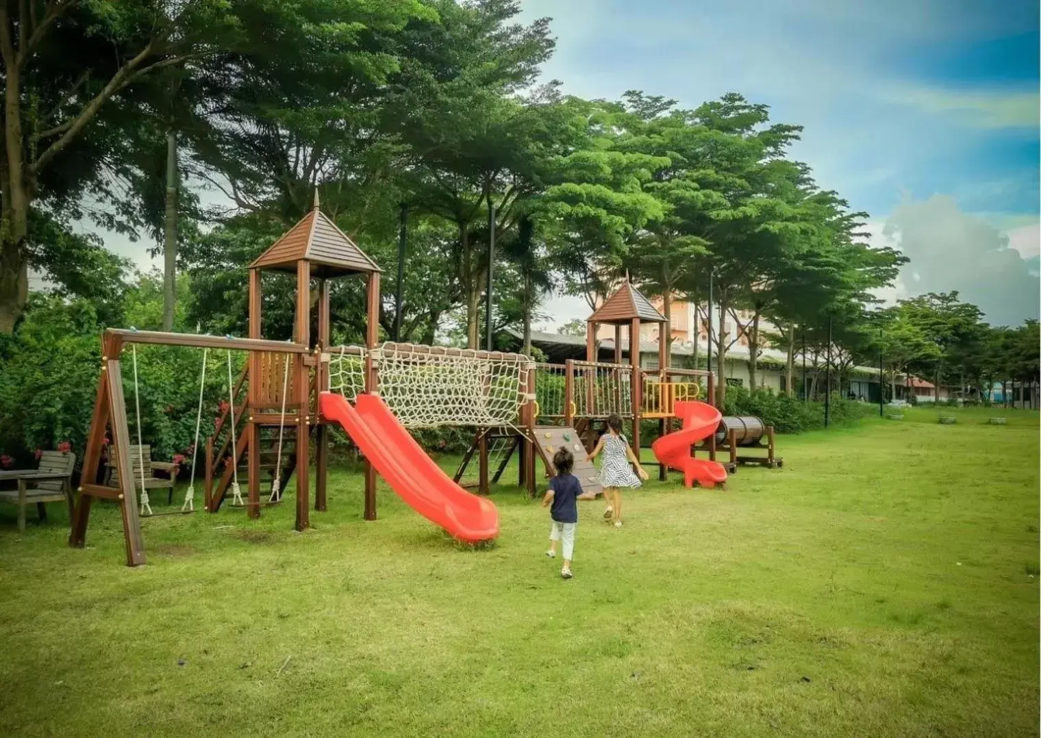 Children play ground, Children's Play Area in The Cavalli Casa Resort
