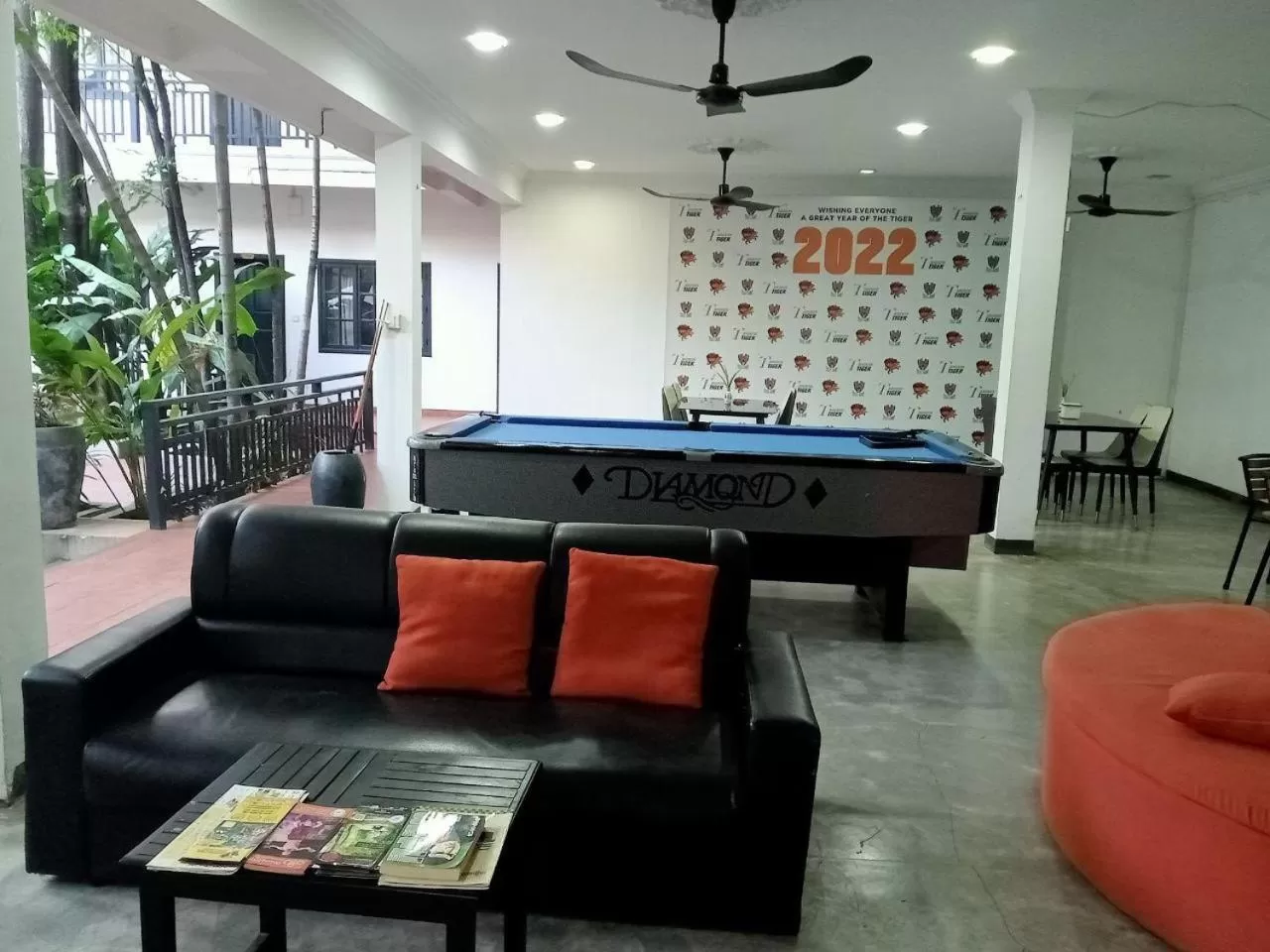 Lobby or reception, Billiards in Angkor Tiger Resort