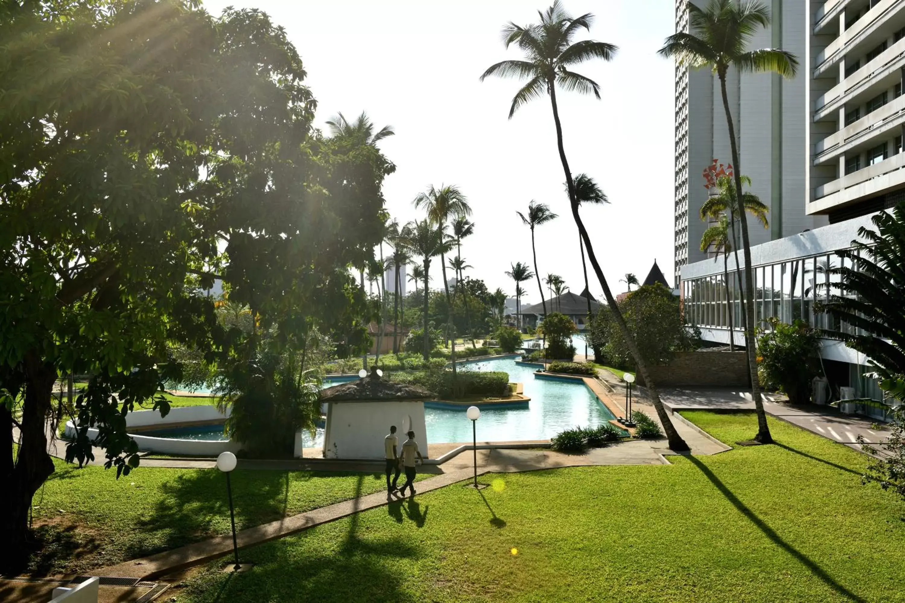 Garden in Sofitel Abidjan Hotel Ivoire