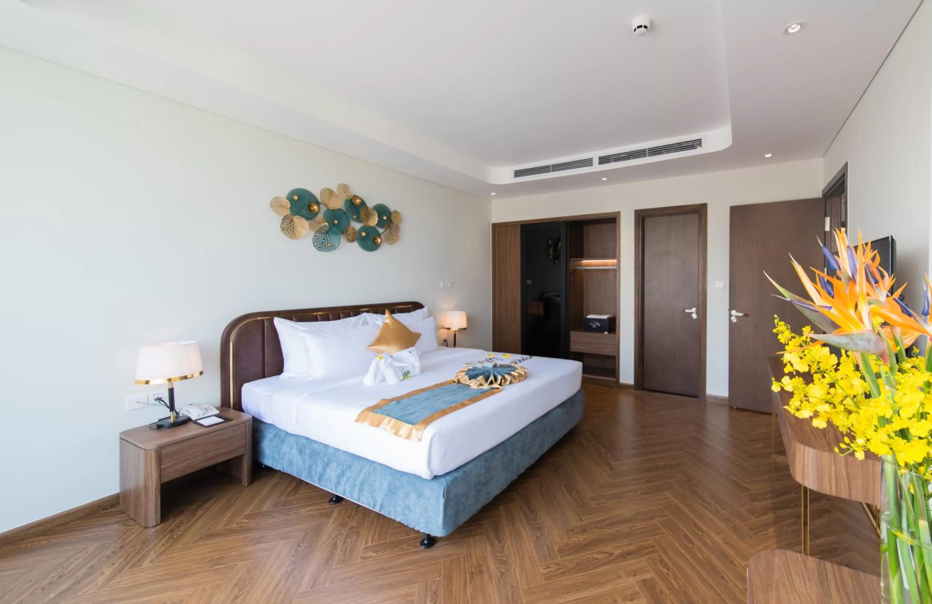 Bed in Grand Tourane Nha Trang Hotel