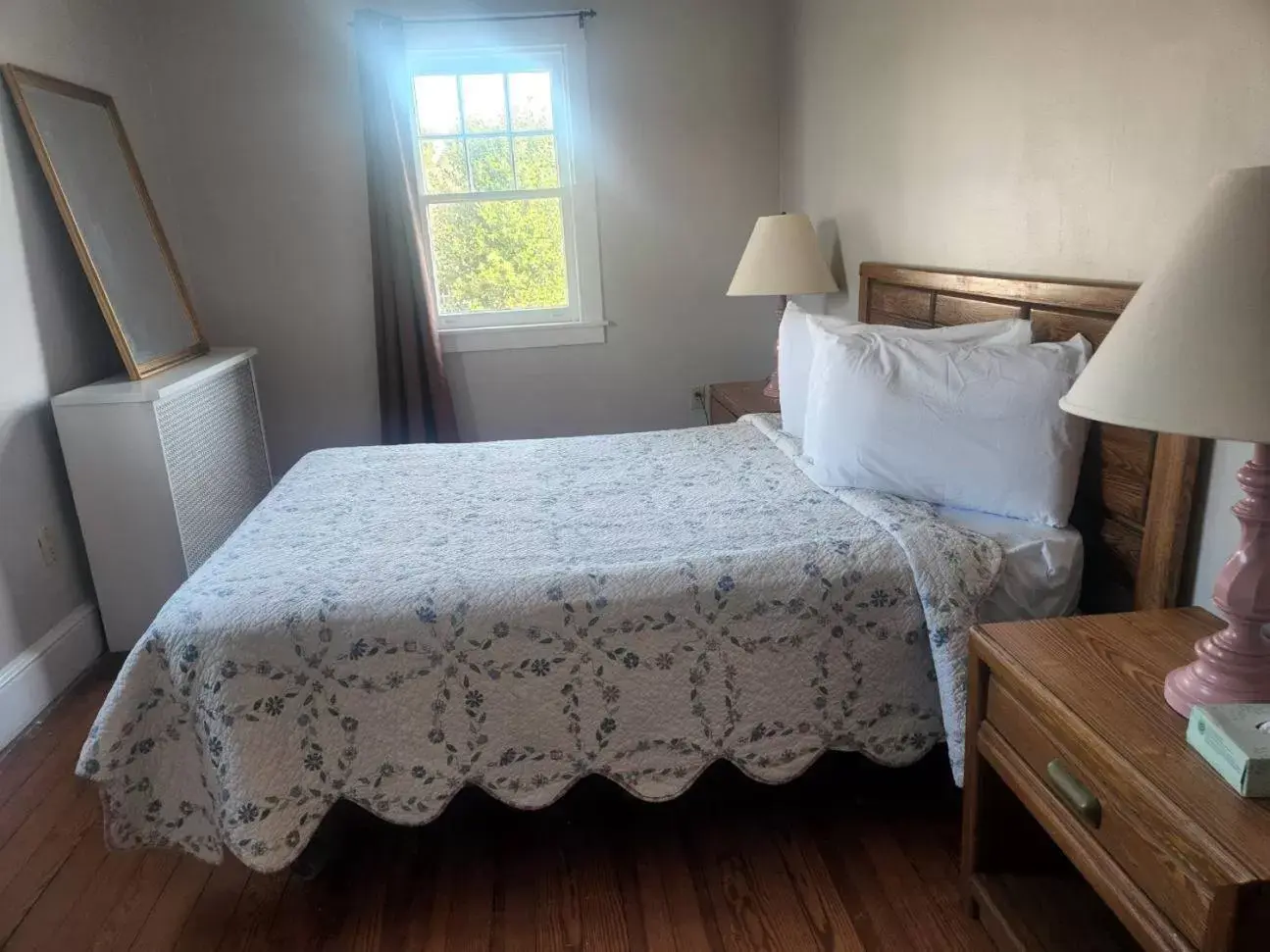 Bed in Spruce Lane Lodge and Cottages