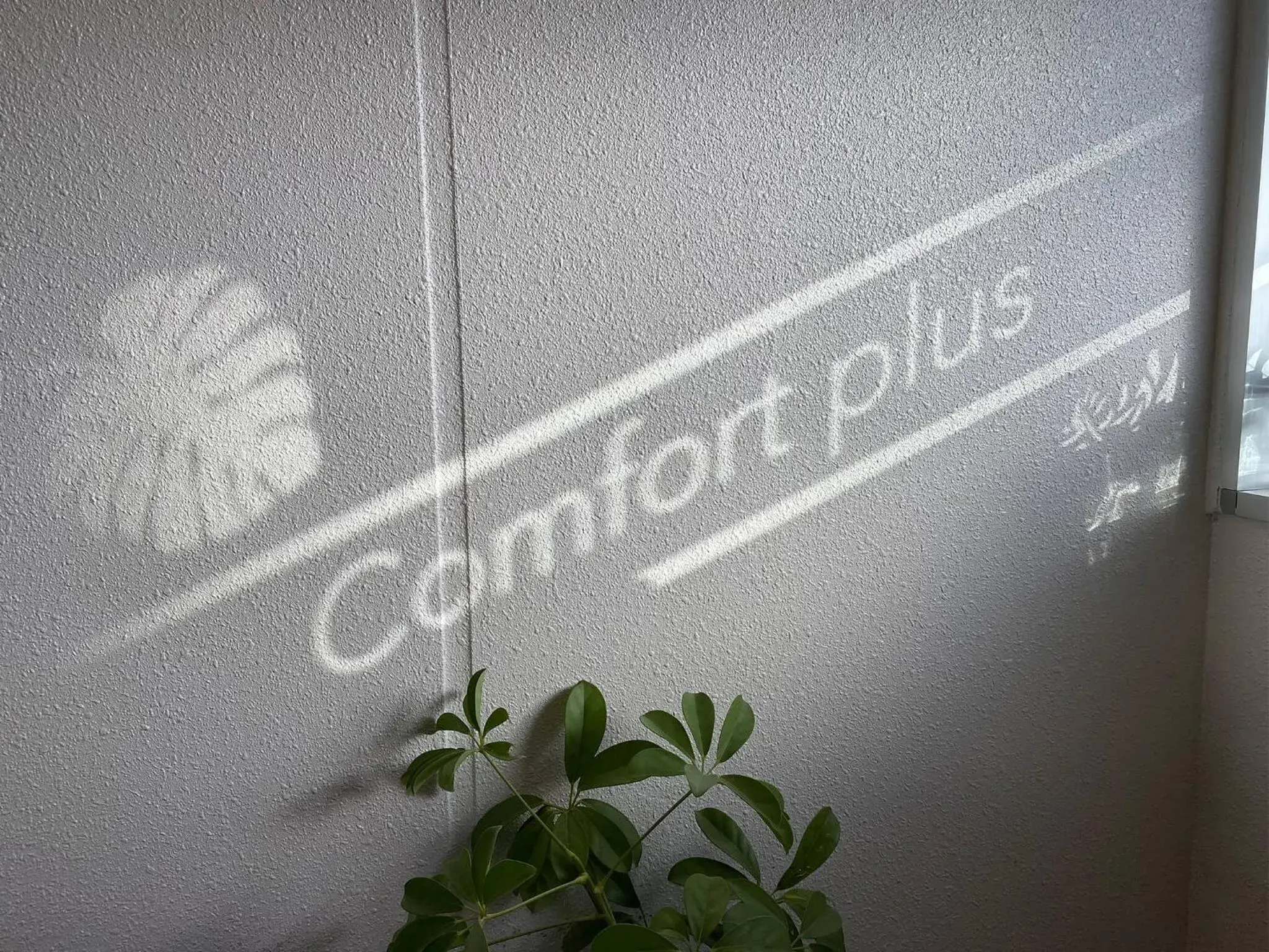 Property Logo/Sign in Comfort Plus