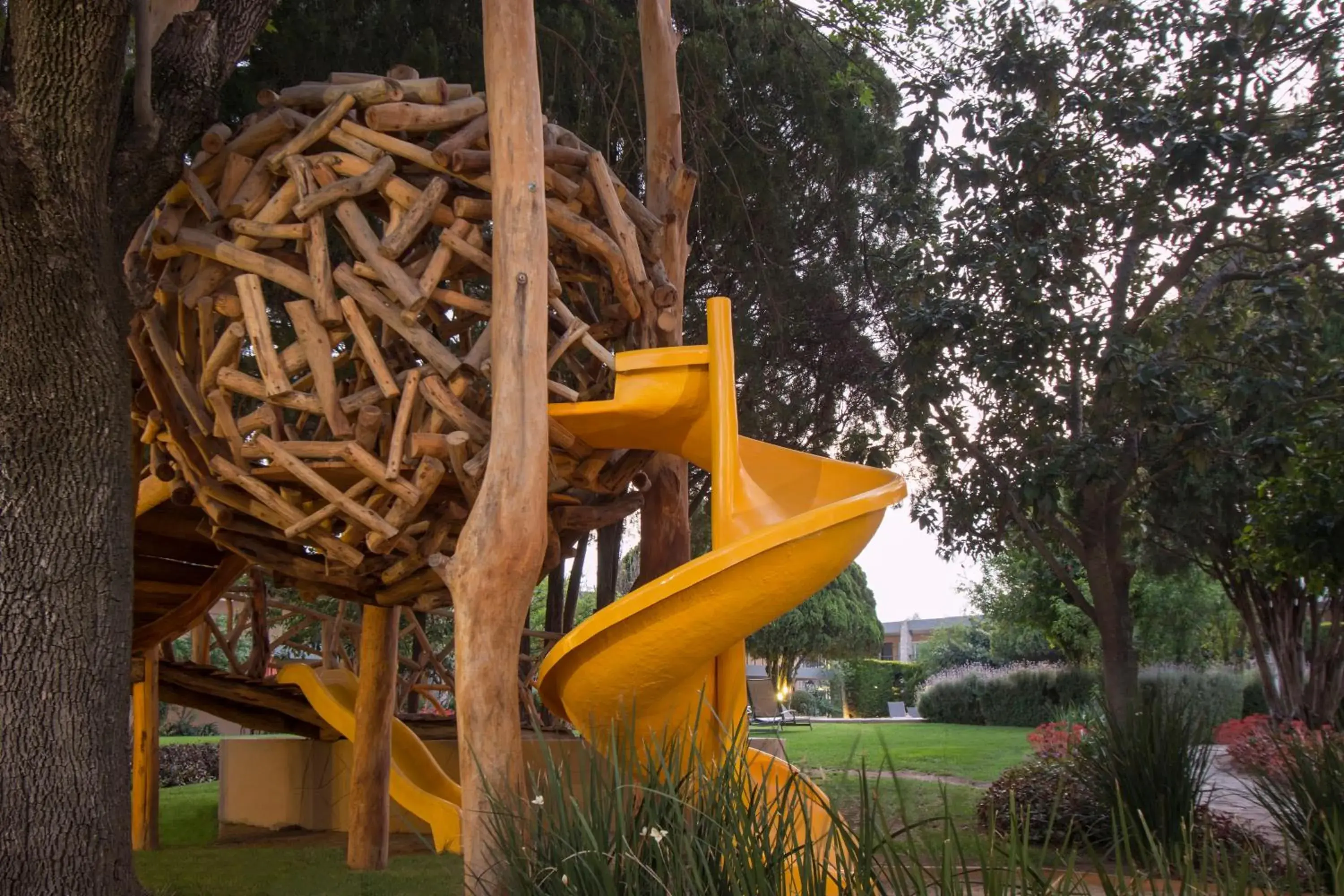 Children play ground, Water Park in Hotel Rio Tequisquiapan