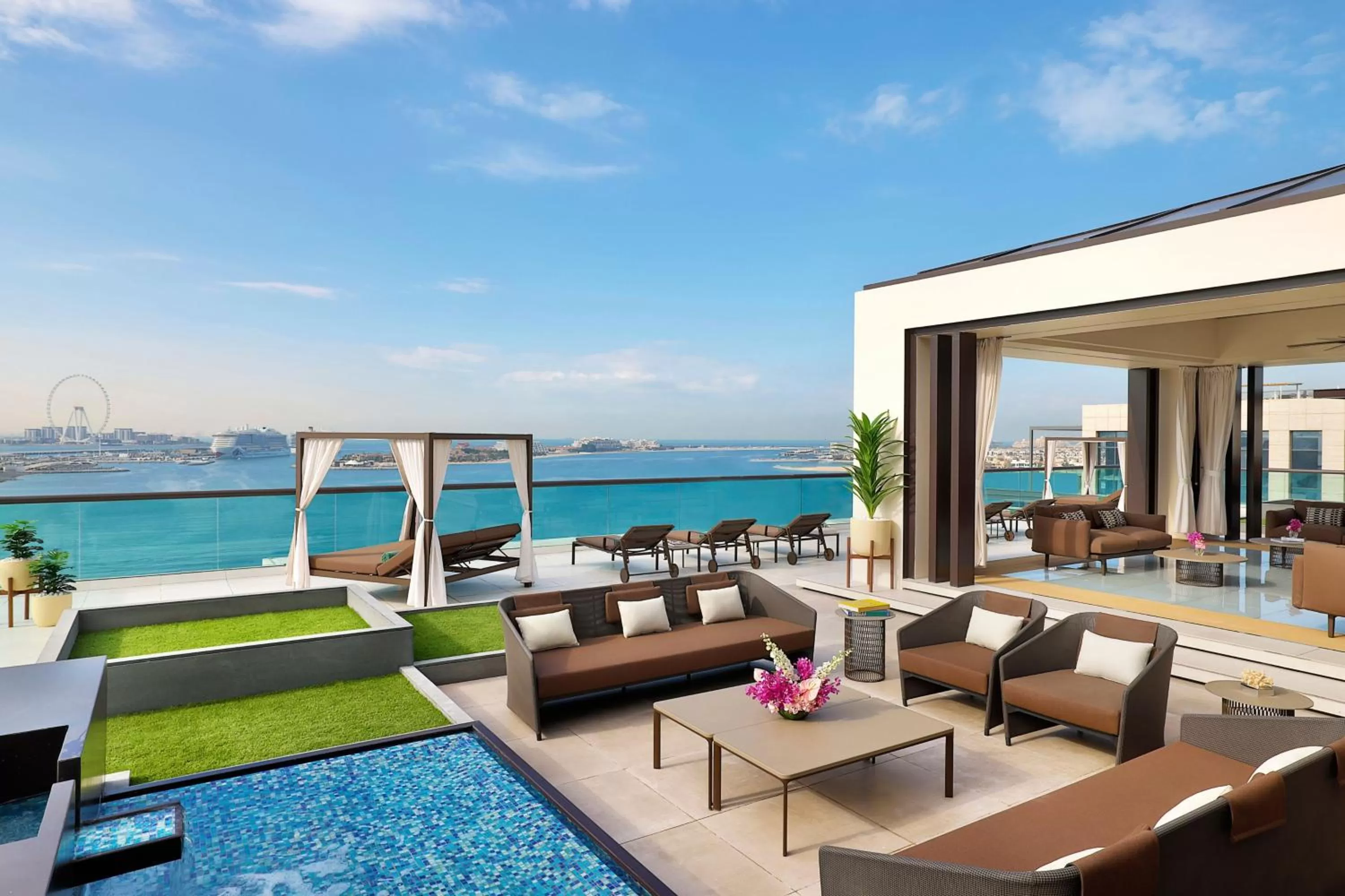 Photo of the whole room in Marriott Resort Palm Jumeirah, Dubai