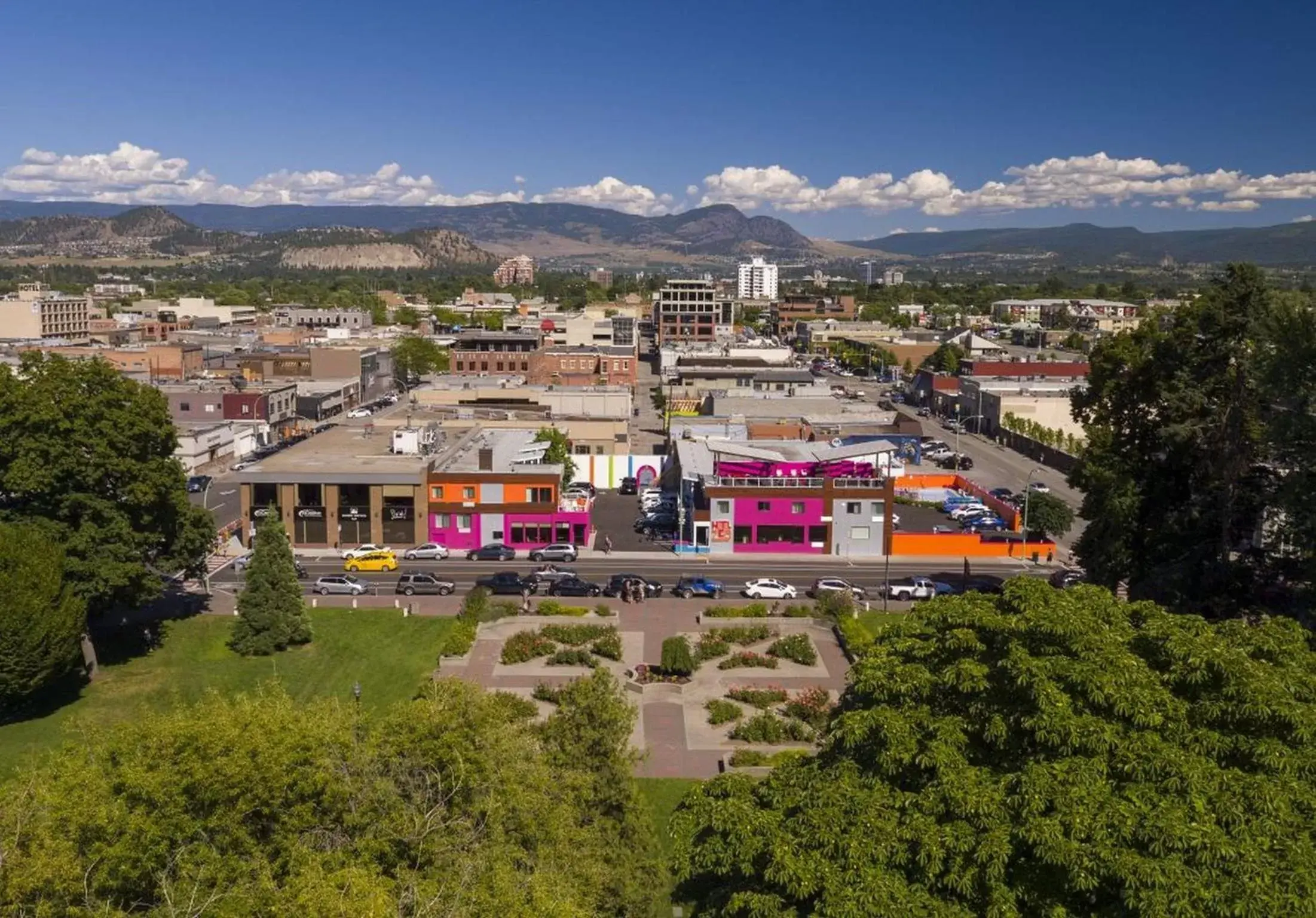 Bird's eye view, Bird's-eye View in Hotel Zed Kelowna