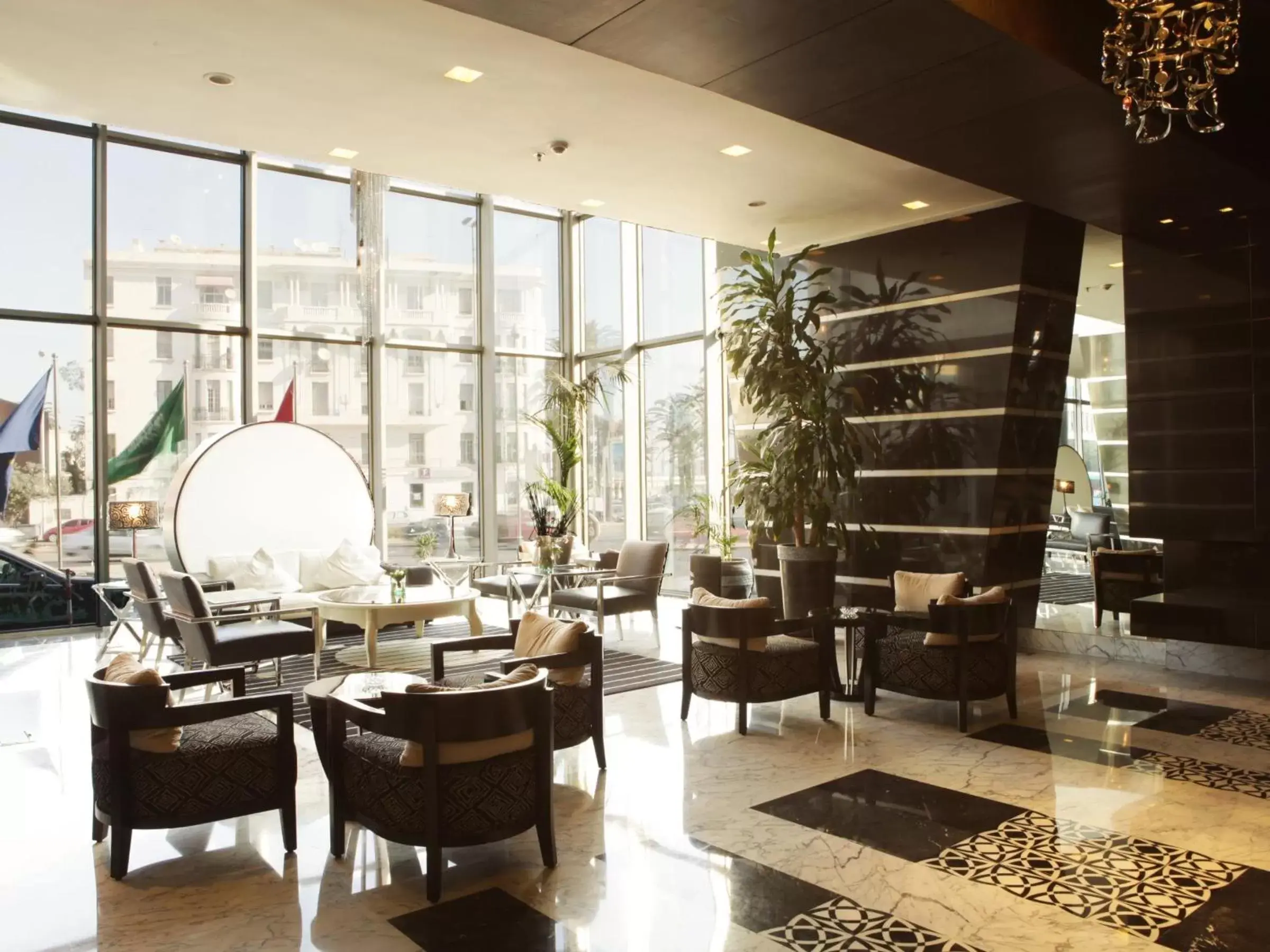 Lobby or reception, Restaurant/Places to Eat in Hôtel Farah Casablanca