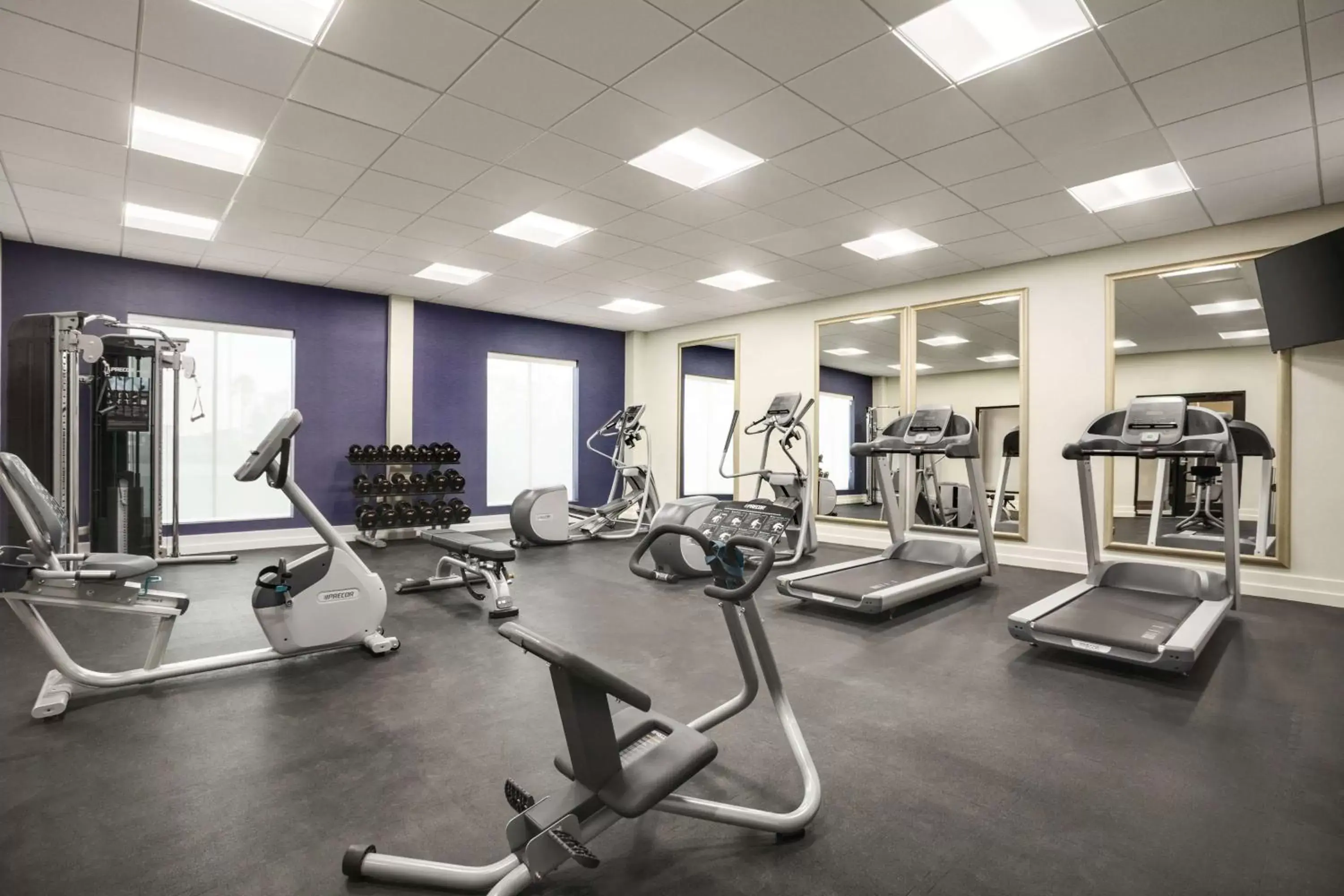 Fitness centre/facilities, Fitness Center/Facilities in Hilton Garden Inn Houston-Baytown