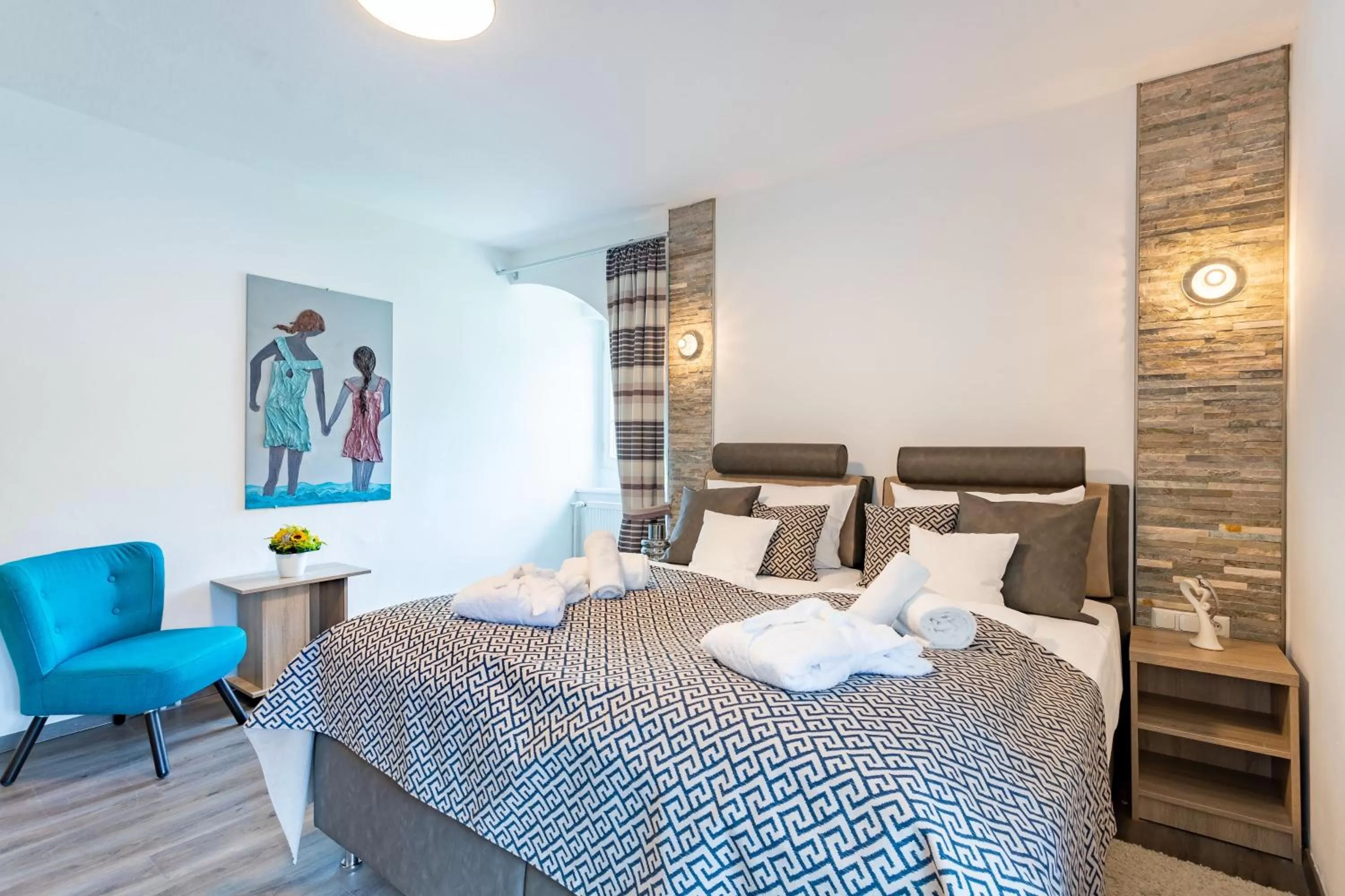 Photo of the whole room, Bed in Hotel Badehof