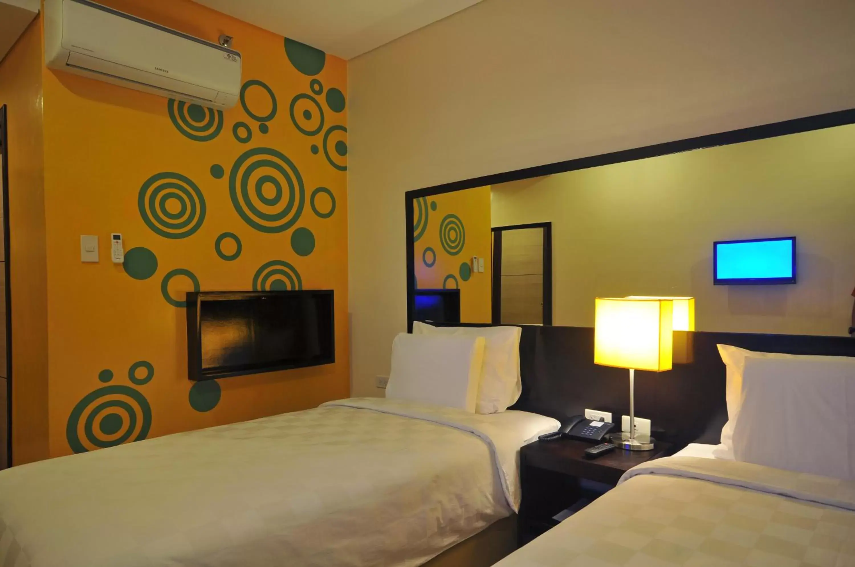Bed in Go Hotels Puerto Princesa