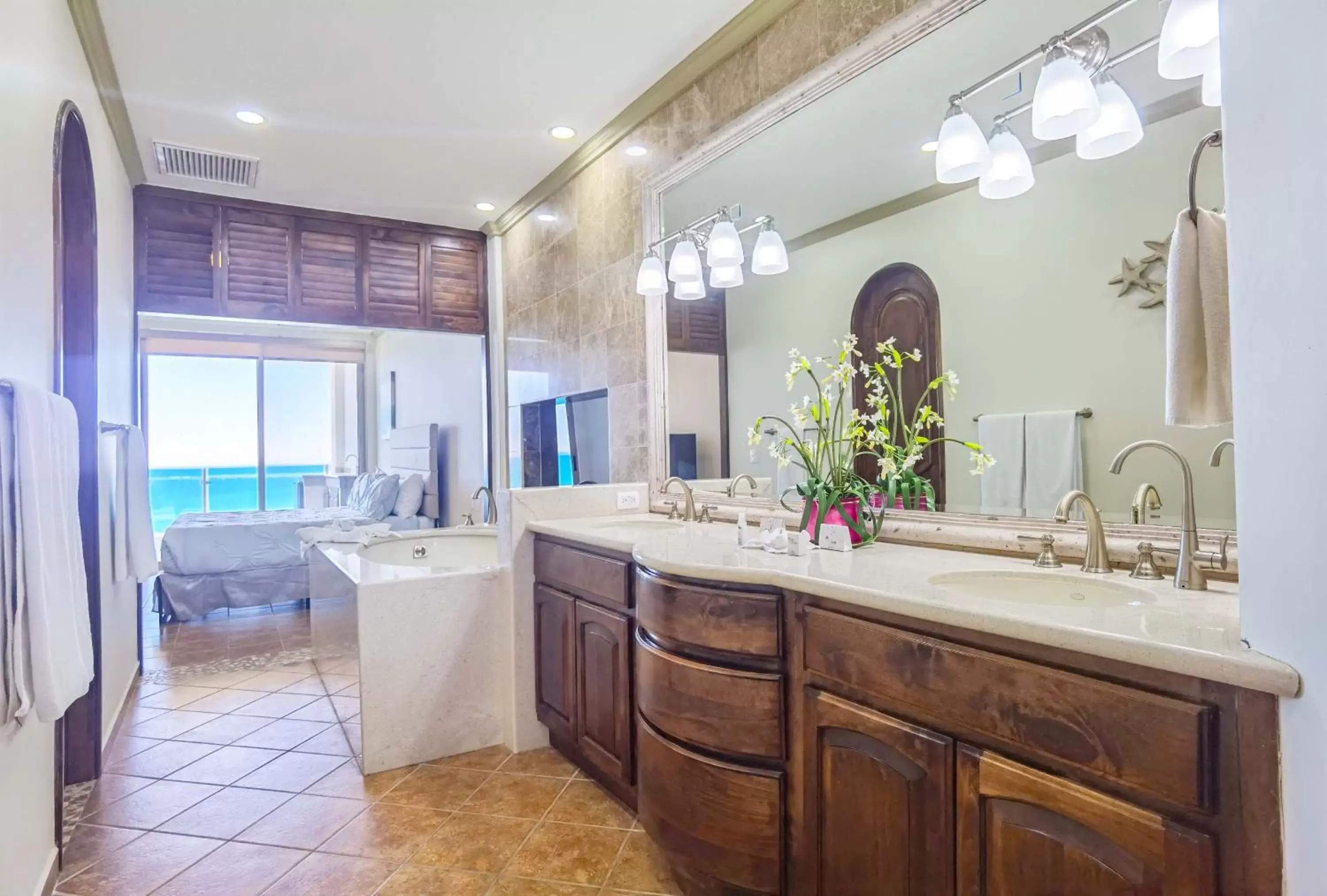 Bathroom in Esmeralda Beach Resort