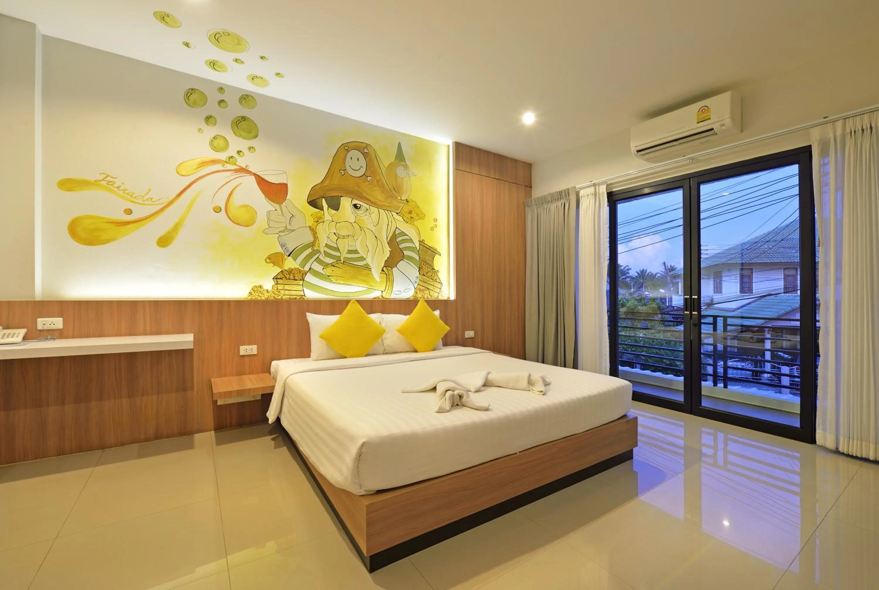 Photo of the whole room, Bed in Tairada Boutique Hotel