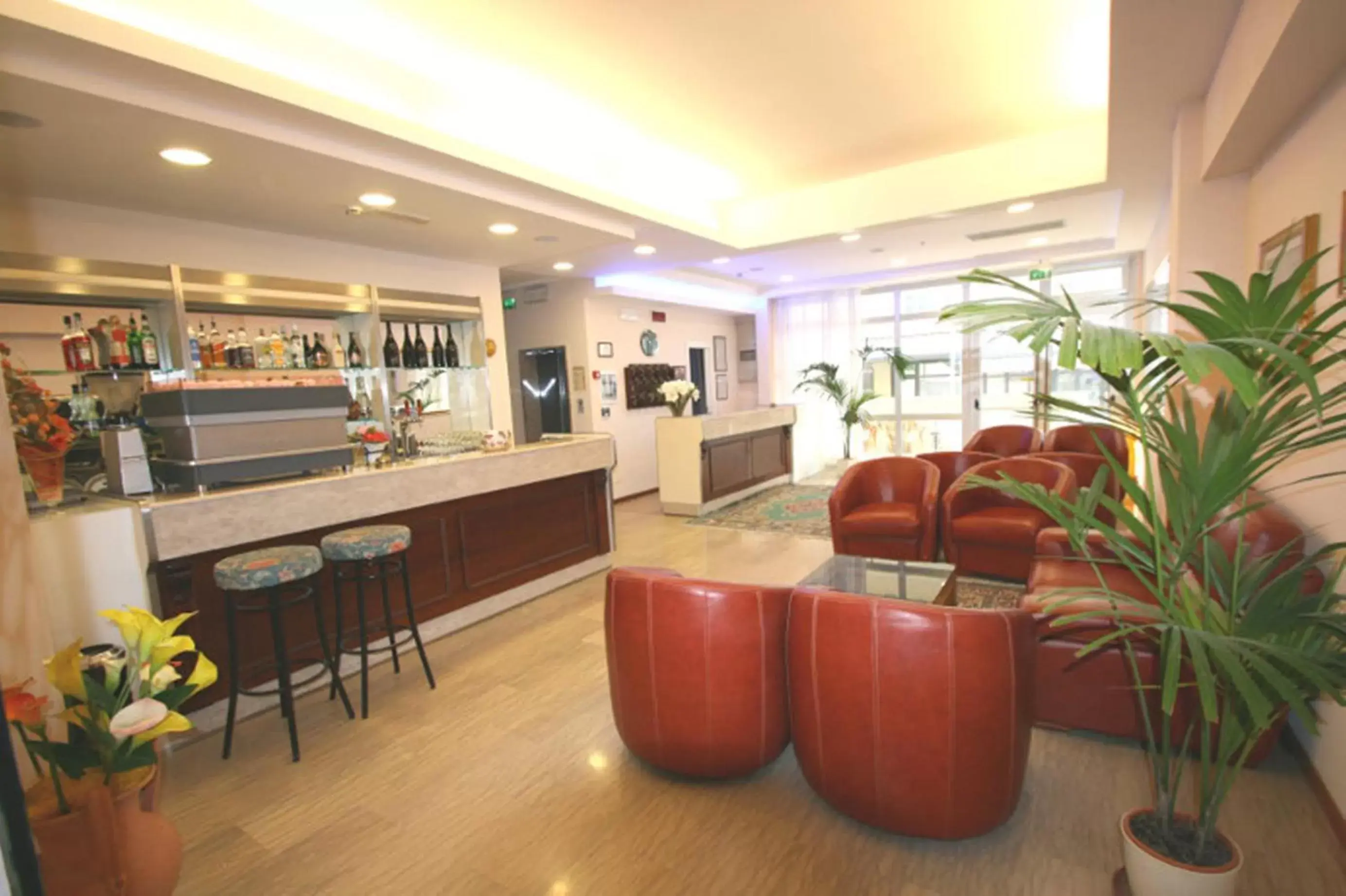 Communal lounge/ TV room, Lounge/Bar in Hotel Sole Mio