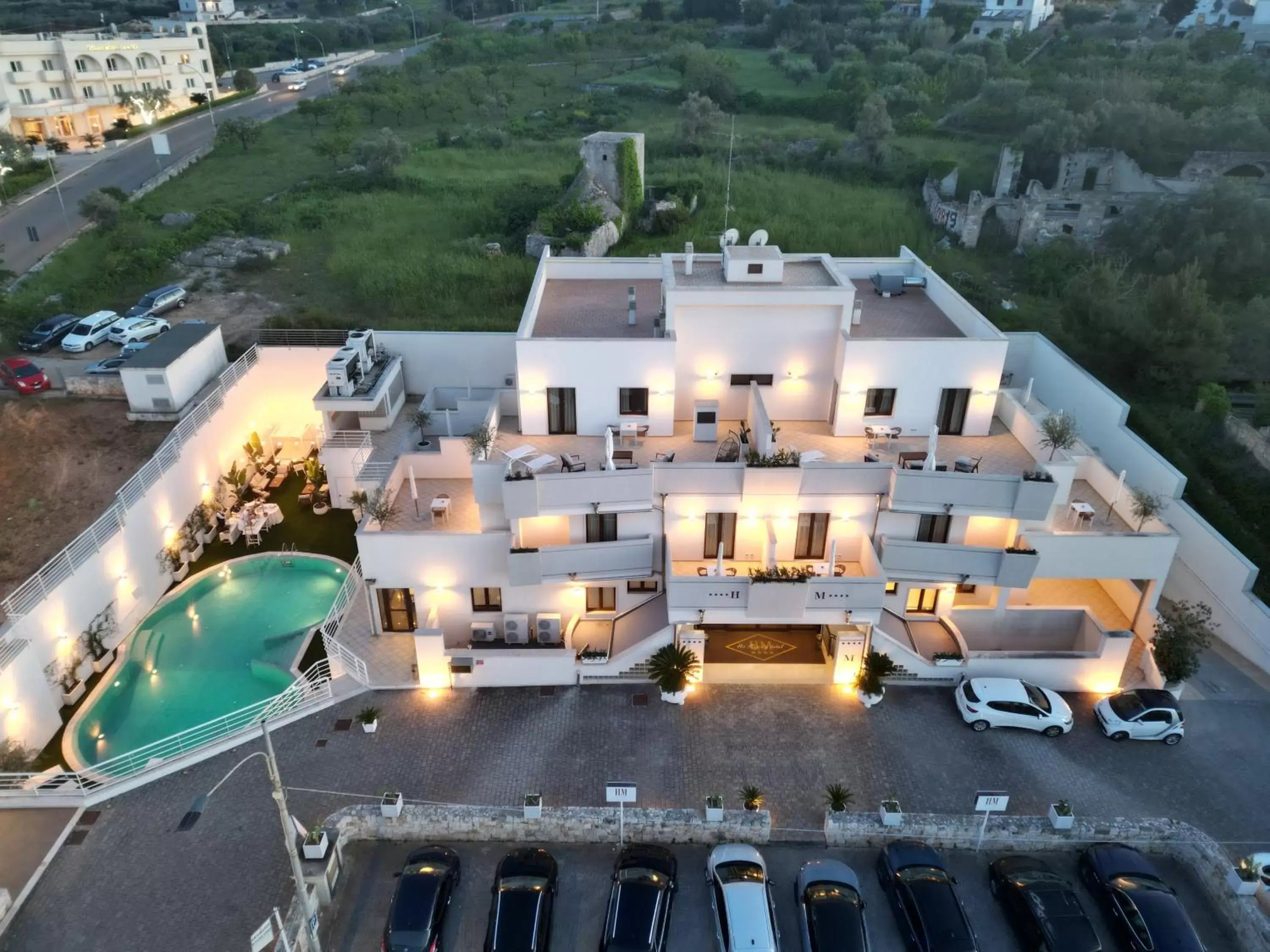 Bird's eye view, Bird's-eye View in Hotel Majesty Alberobello