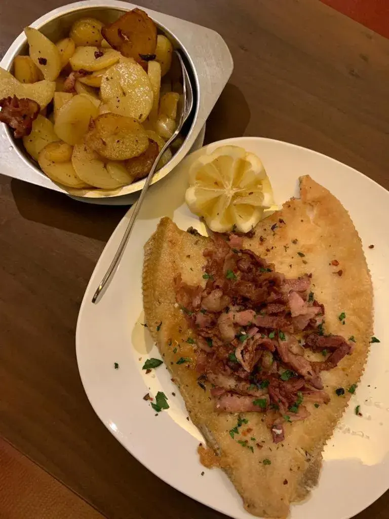 Dinner, Food in Hotel Osterkrug