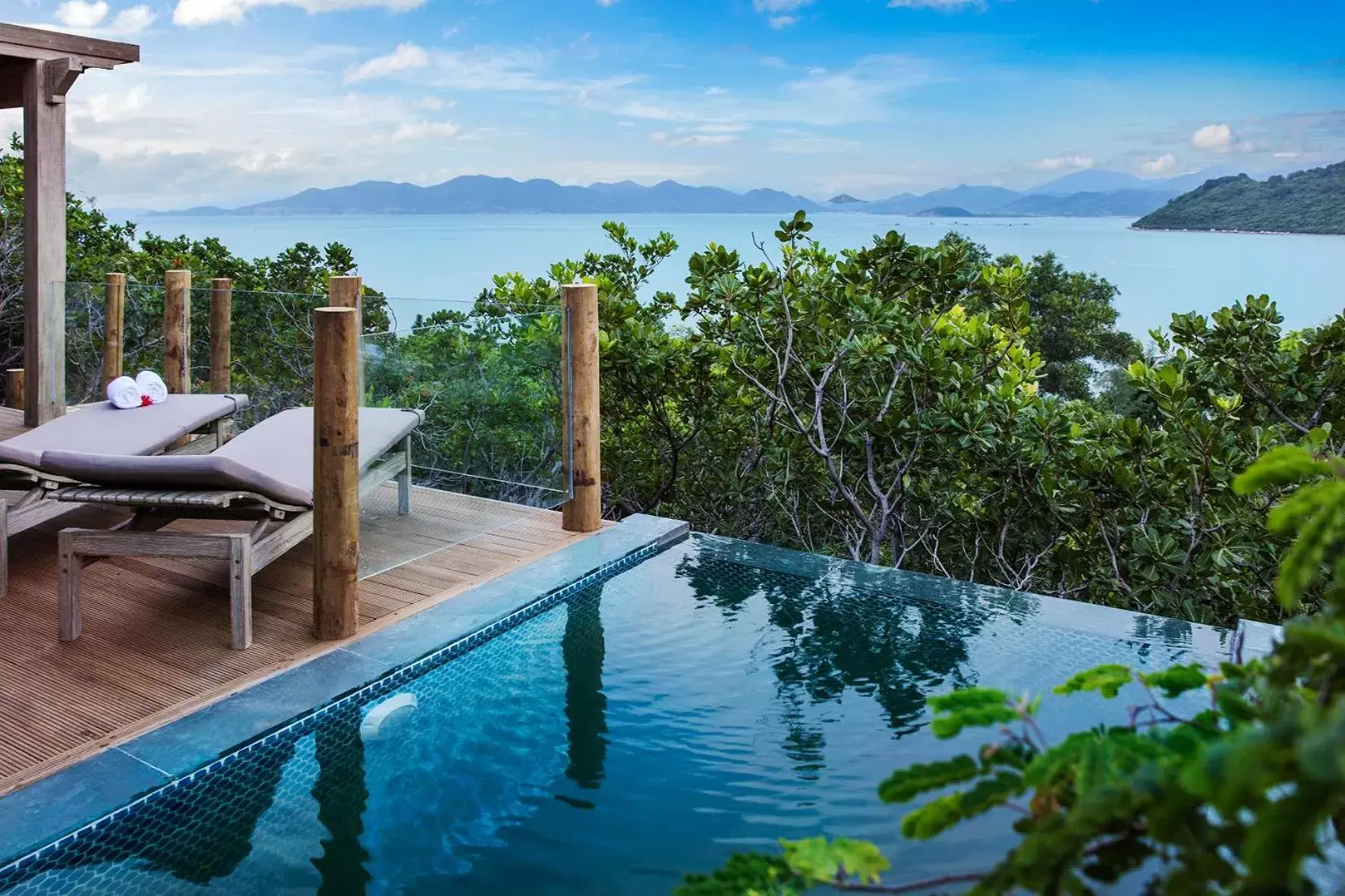 Treetop Pool Villa in An Lam Retreats Ninh Van Bay