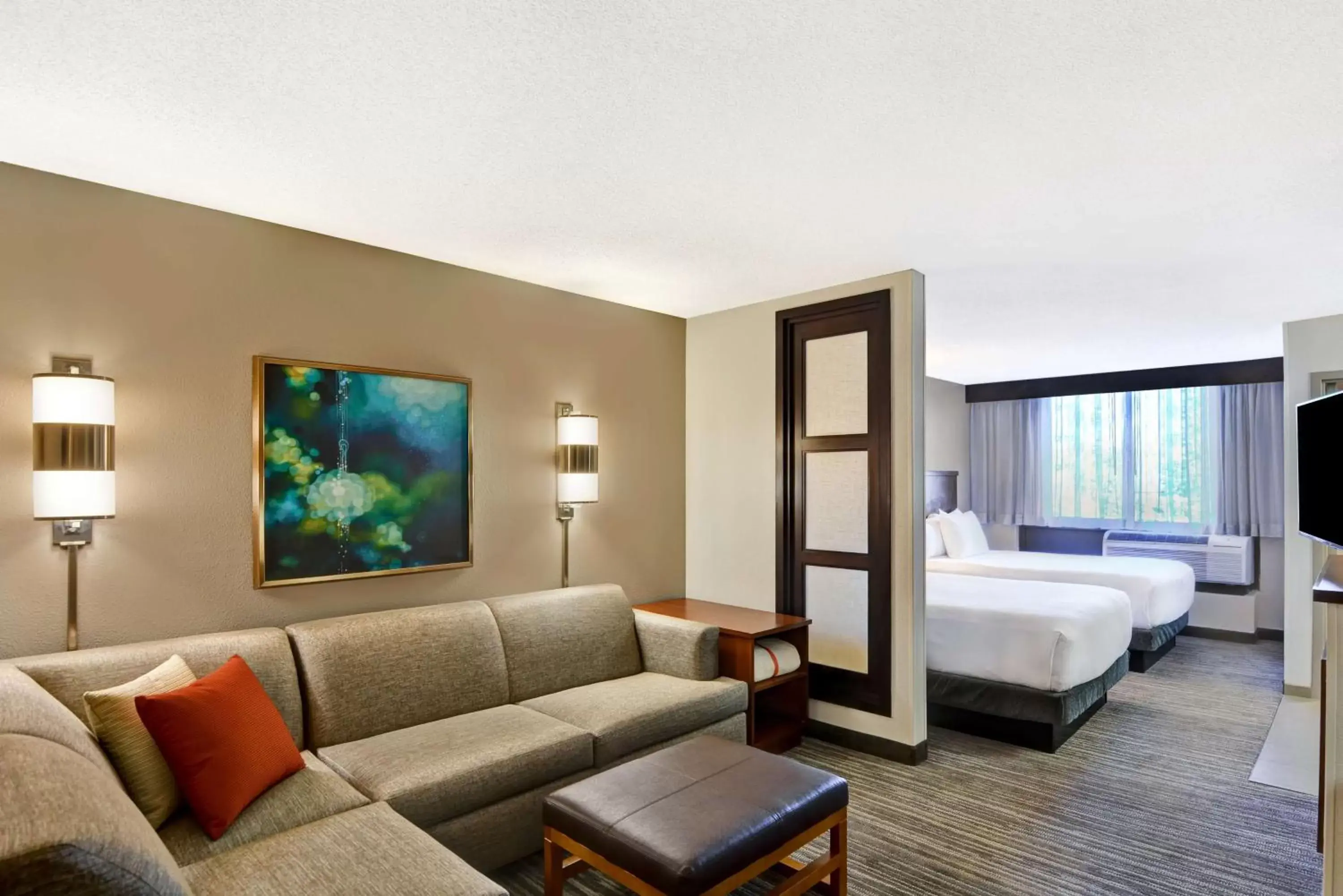 Double Room with Two Double Beds and Sofa bed - High Floor in Hyatt Place Memphis Wolfchase