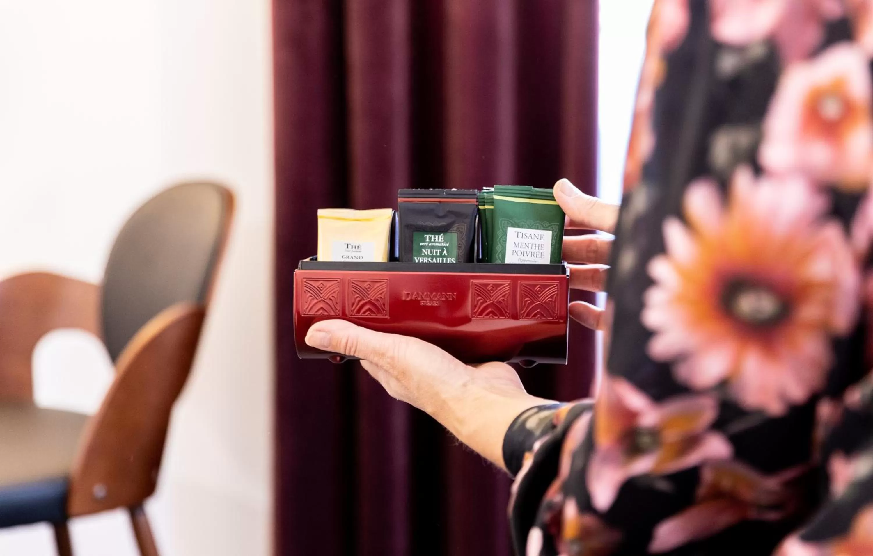 Decorative detail in Grand Hôtel Du Nord