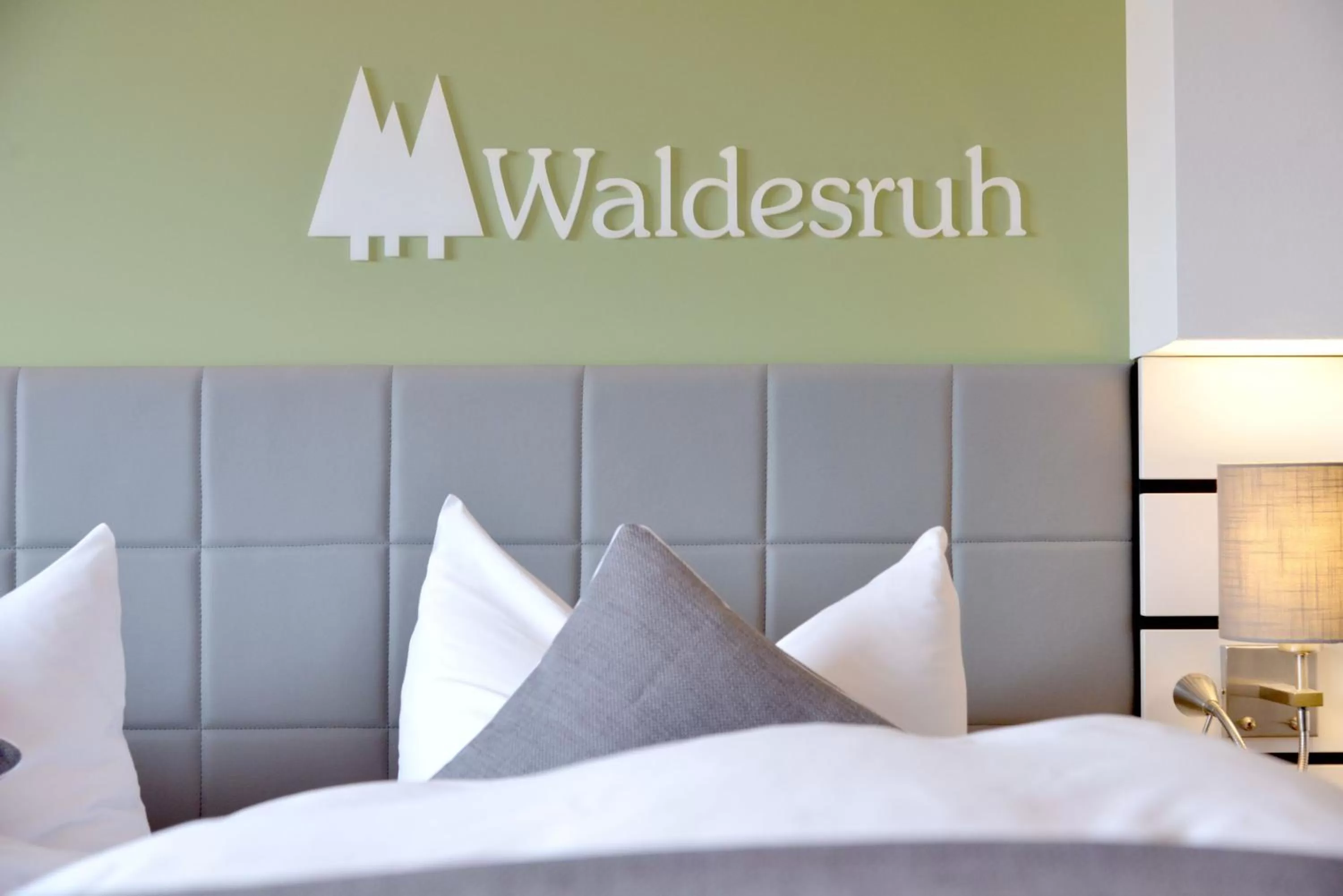 Bedroom, Bed in Hotel Restaurant Waldesruh