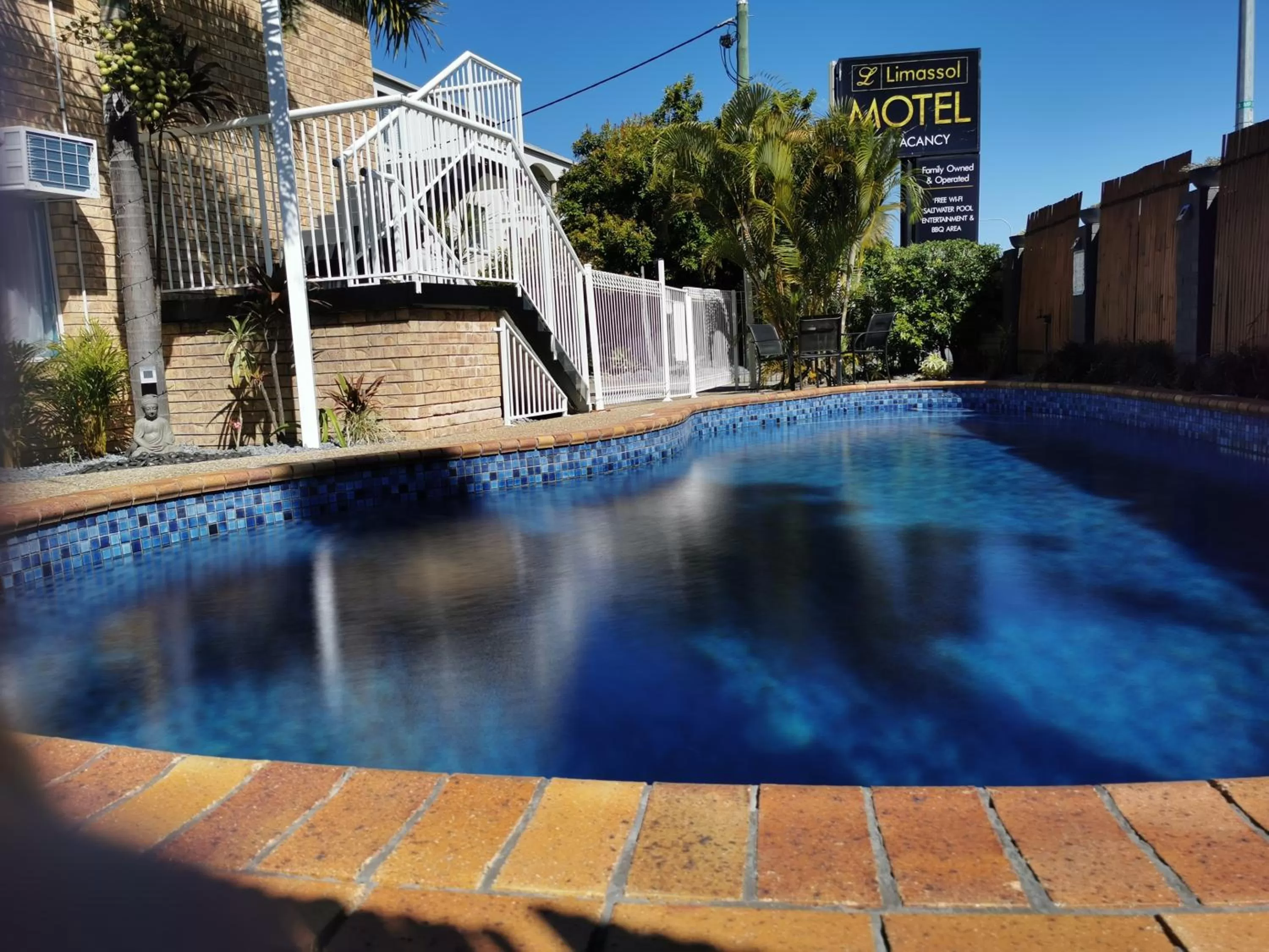 Swimming pool in Limassol Motel