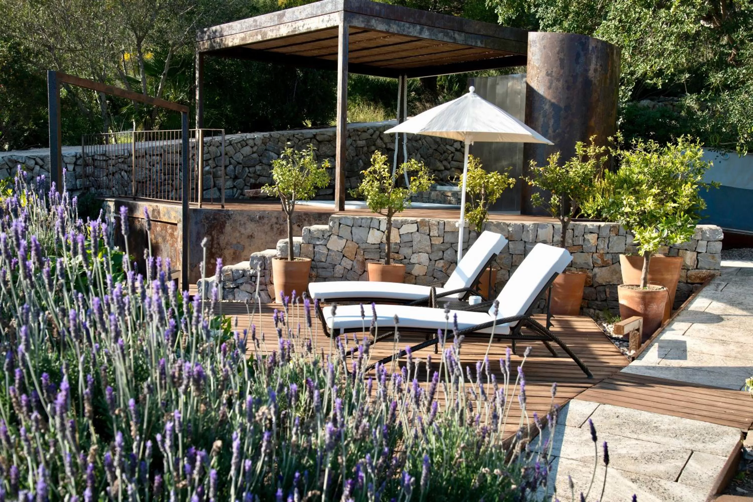 Garden in Cases de Son Barbassa Hotel & Restaurant