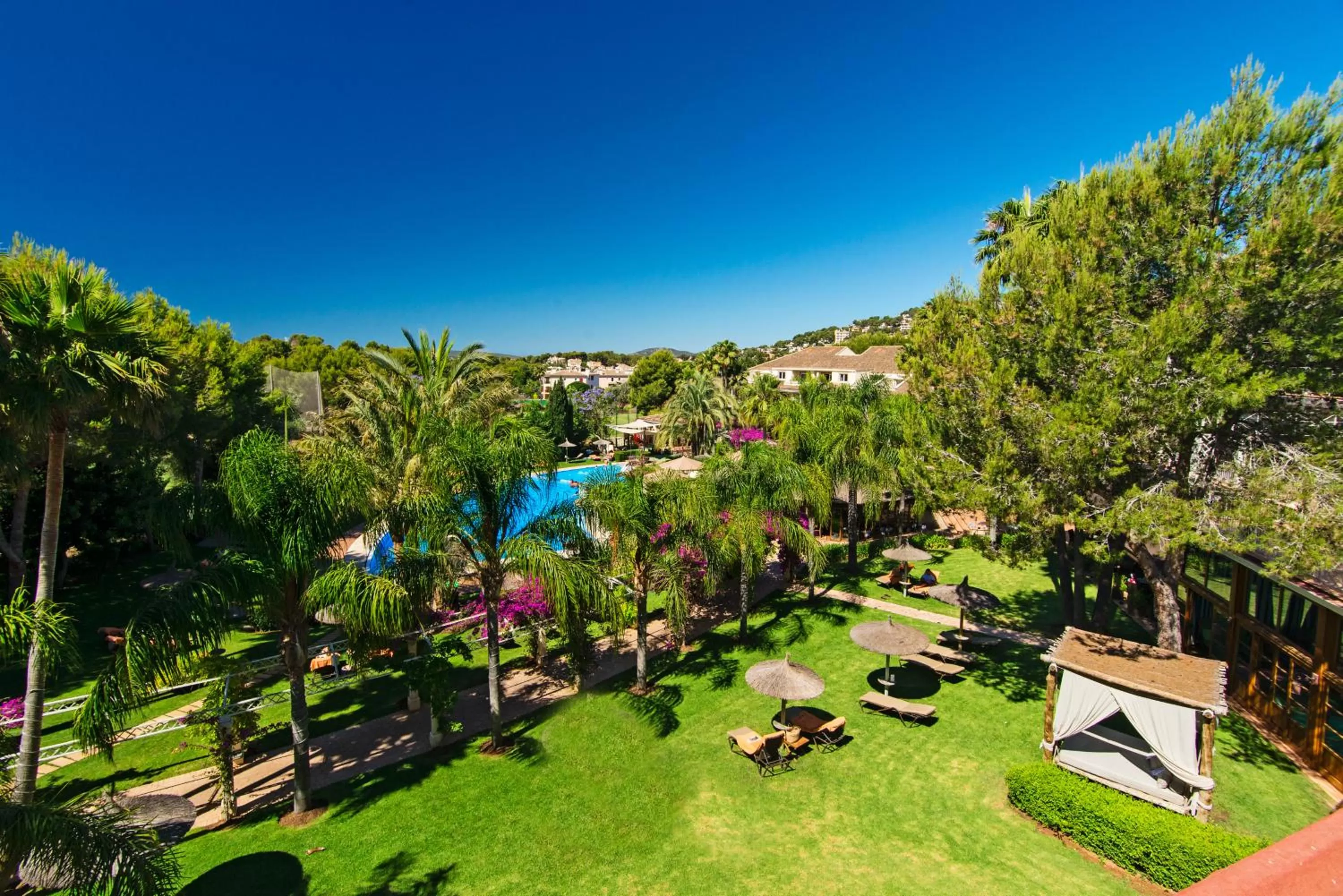 Bird's eye view in Lindner Hotel Mallorca Portals Nous, part of JdV by Hyatt