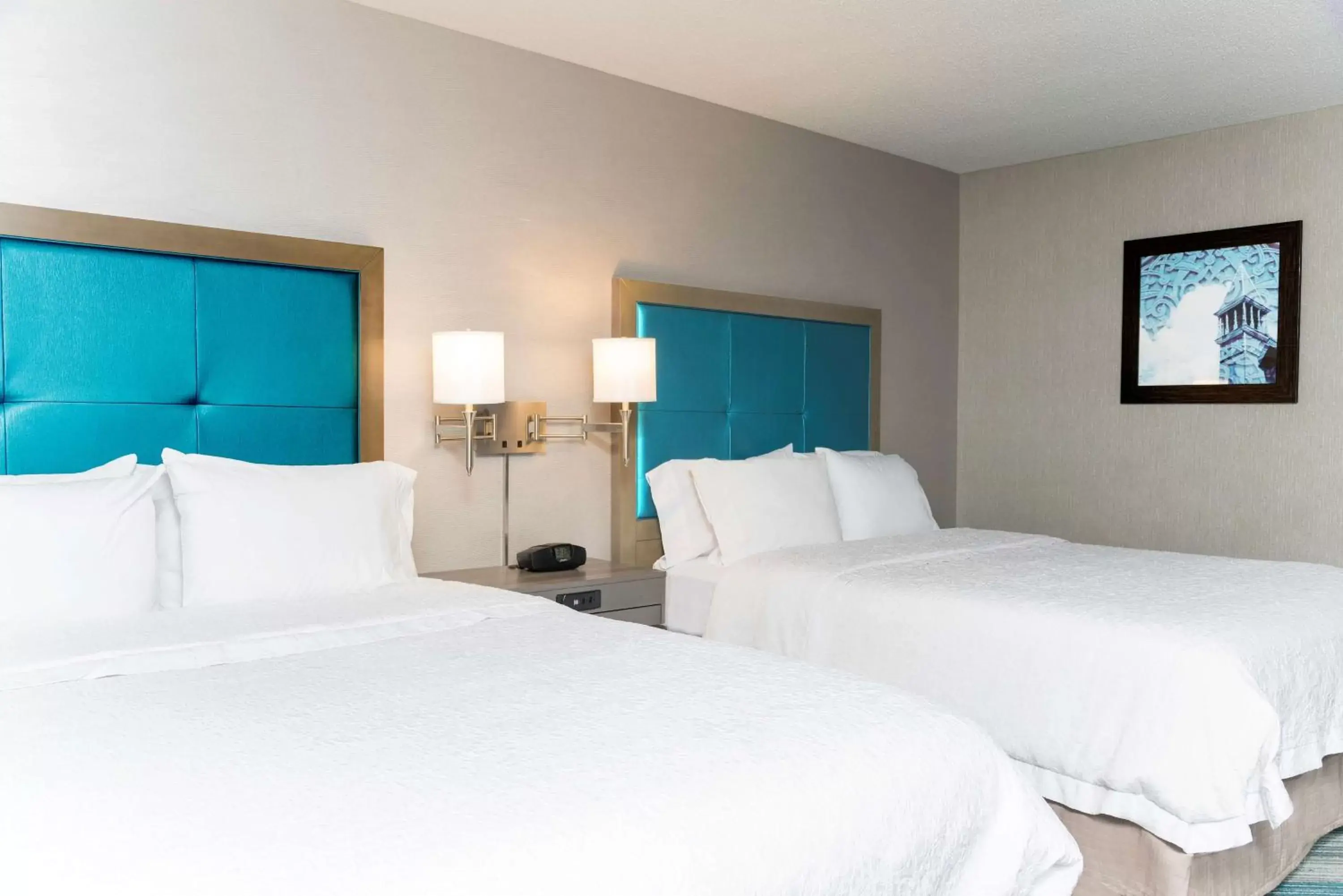 Double Room with Two Double Beds in Hampton Inn Midland Double Room with Two Double Beds in Hampton Inn Midland