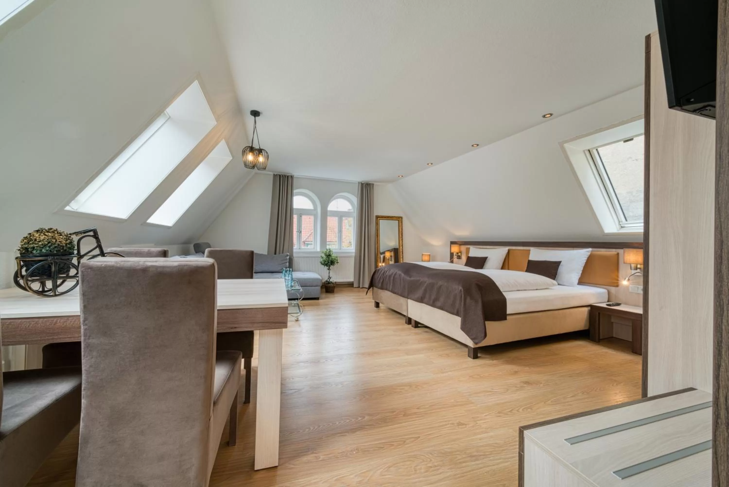 Bed in Hotel Am Fischmarkt