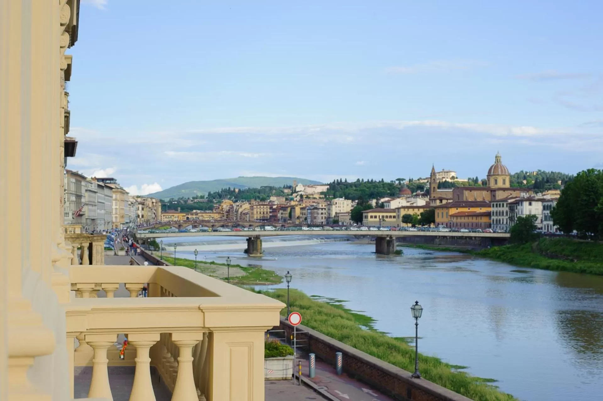 Balcony/Terrace in Hotel Lungarno Vespucci 50