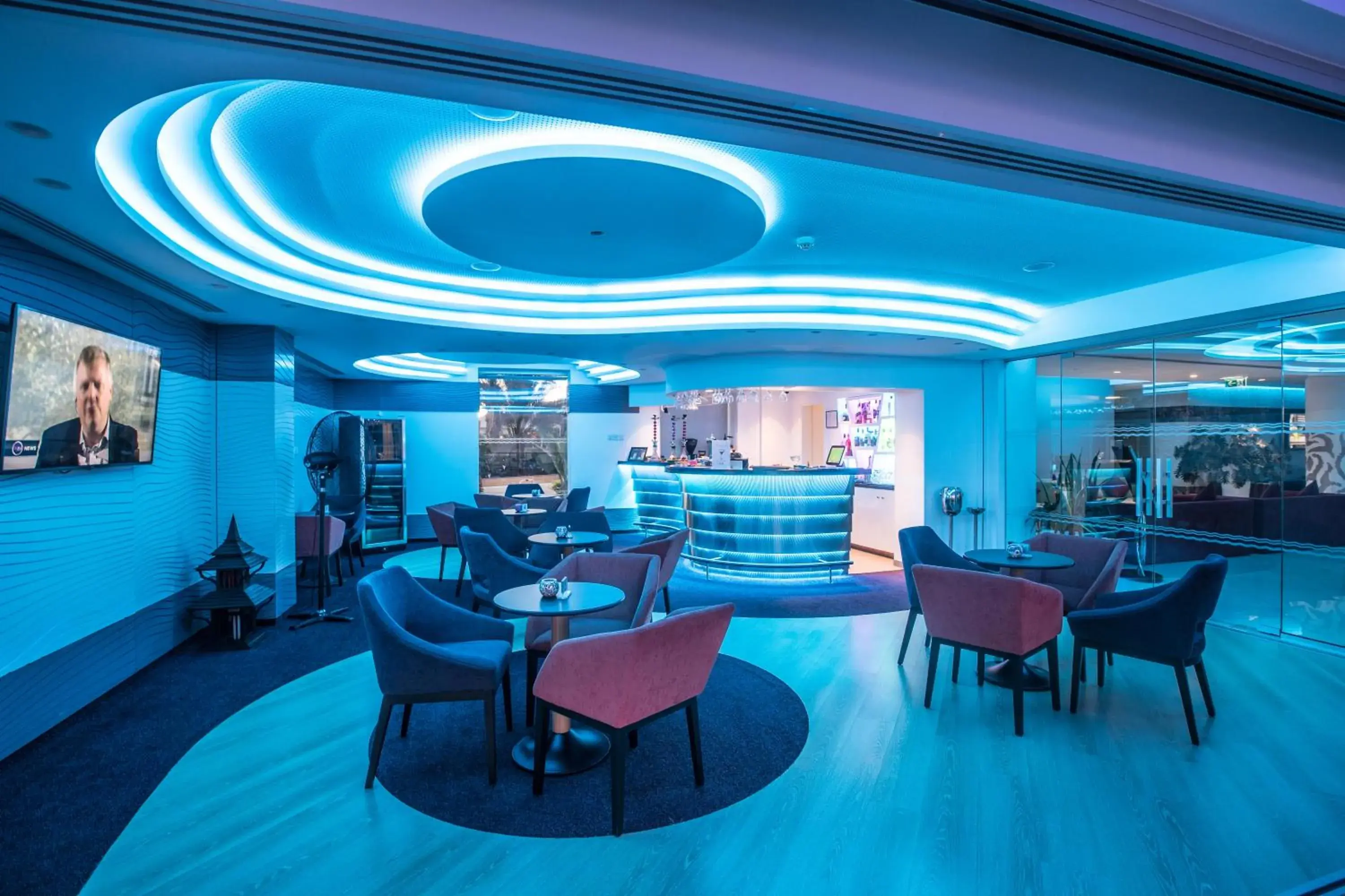 Lounge or bar, Lounge/Bar in Vassos Nissi Plage Hotel & Spa