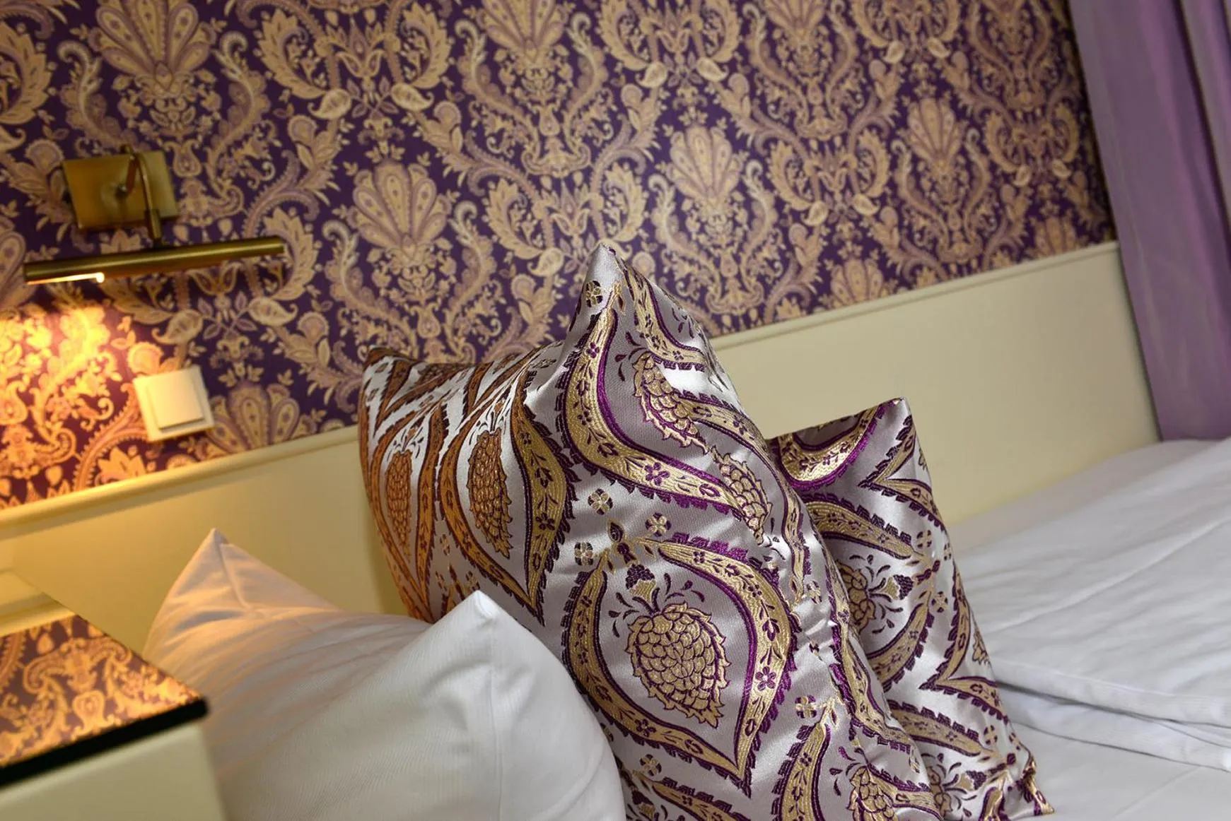 Bed in Hotel Domstern