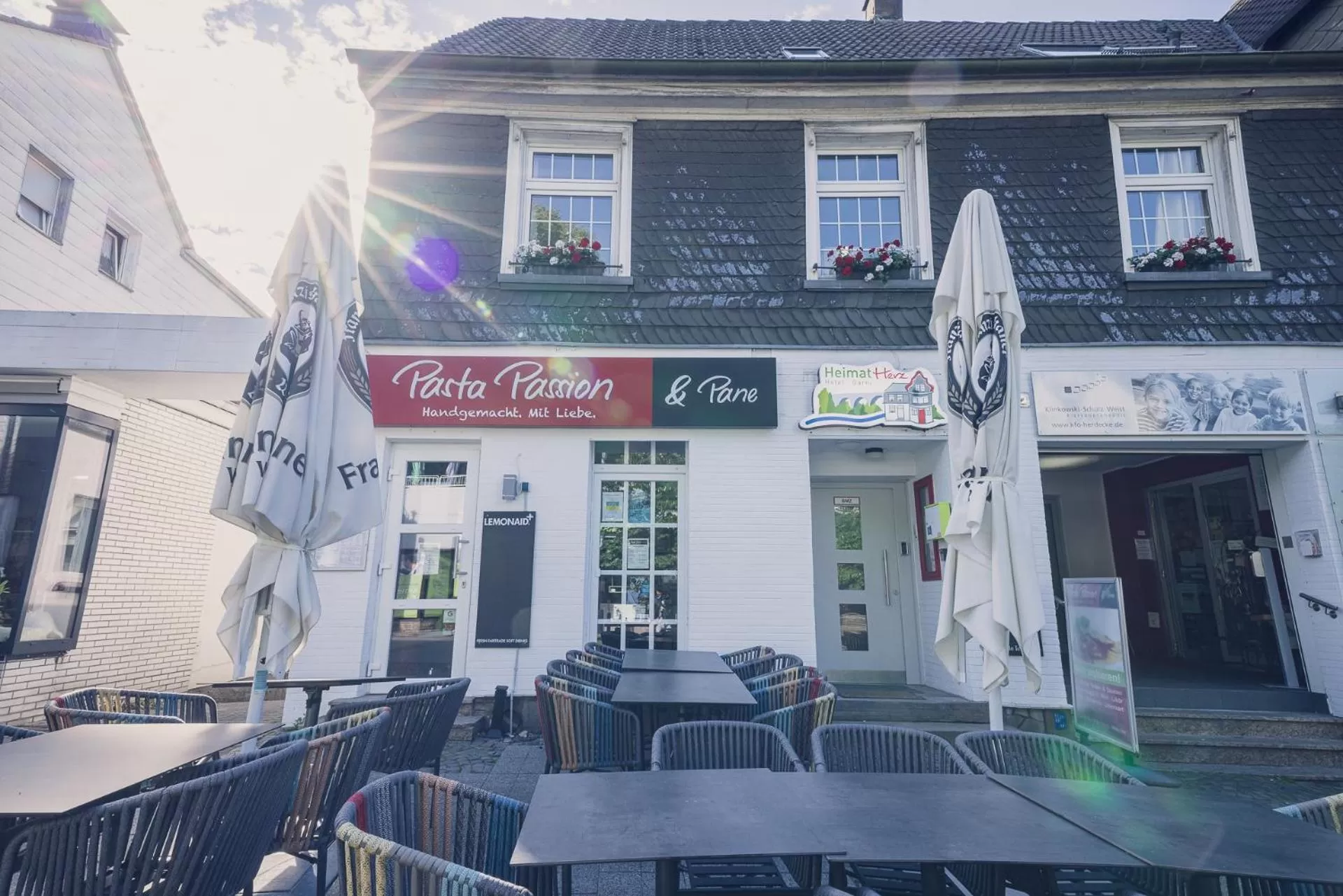 Property building in HeimatHerz Hotel Garni