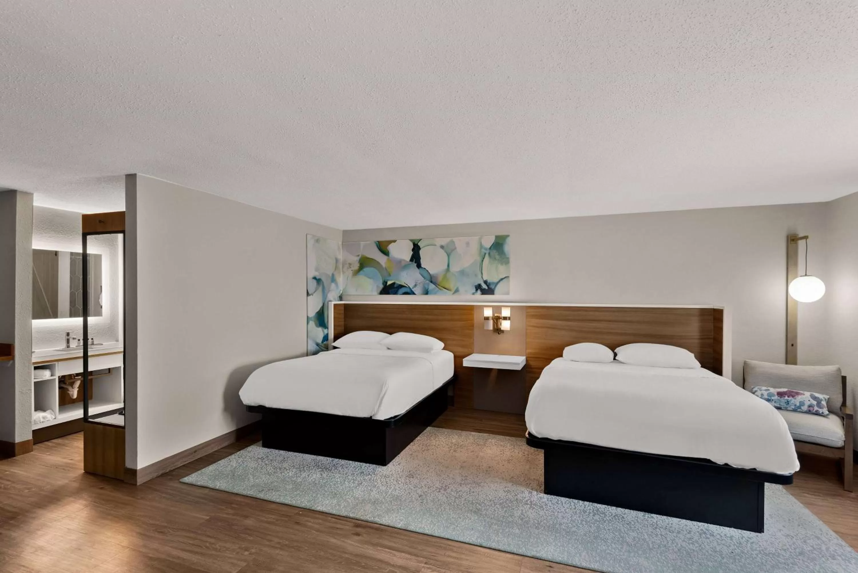Photo of the whole room, Bed in Wyndham Garden Ankeny