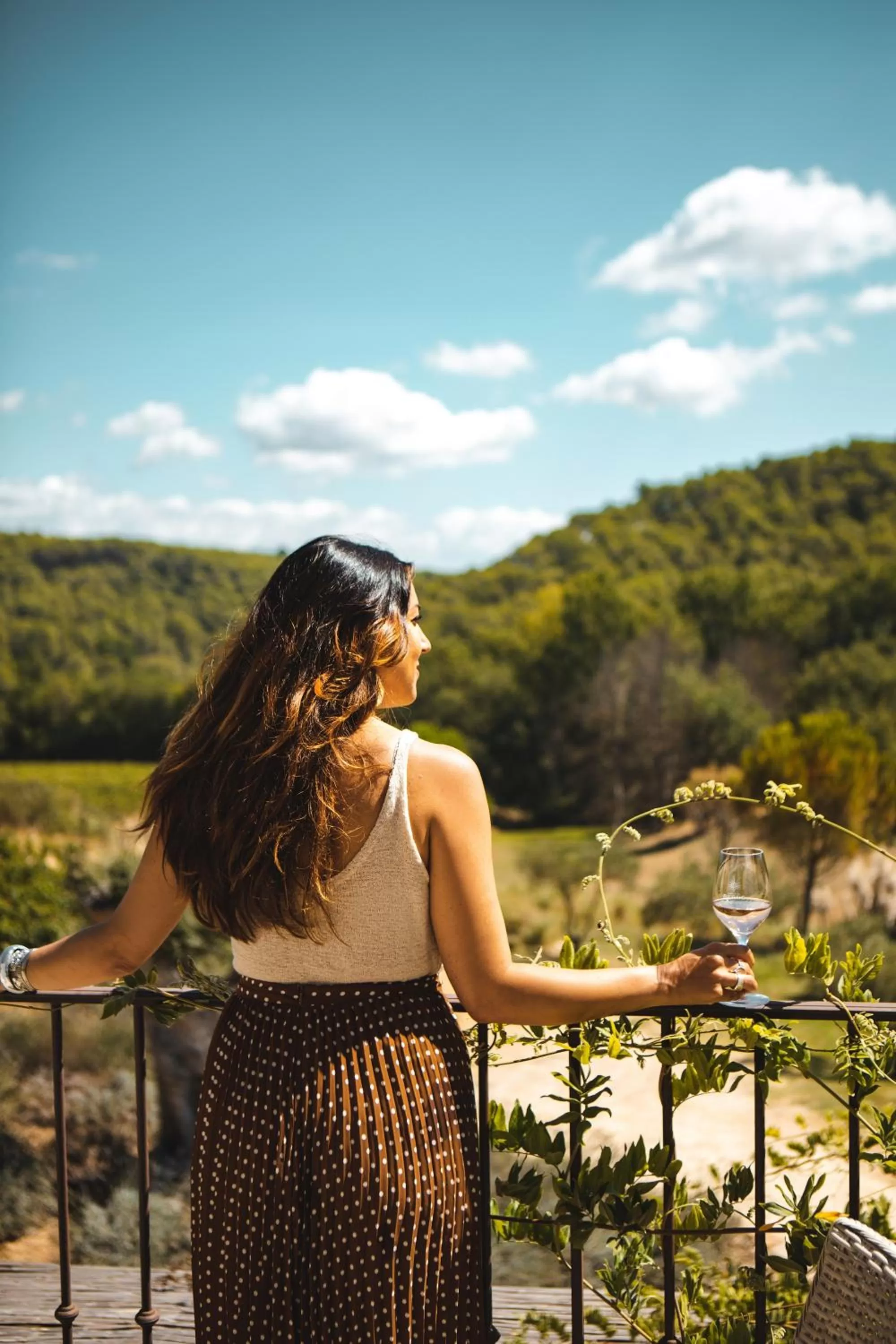 Mountain view in Château de Berne
