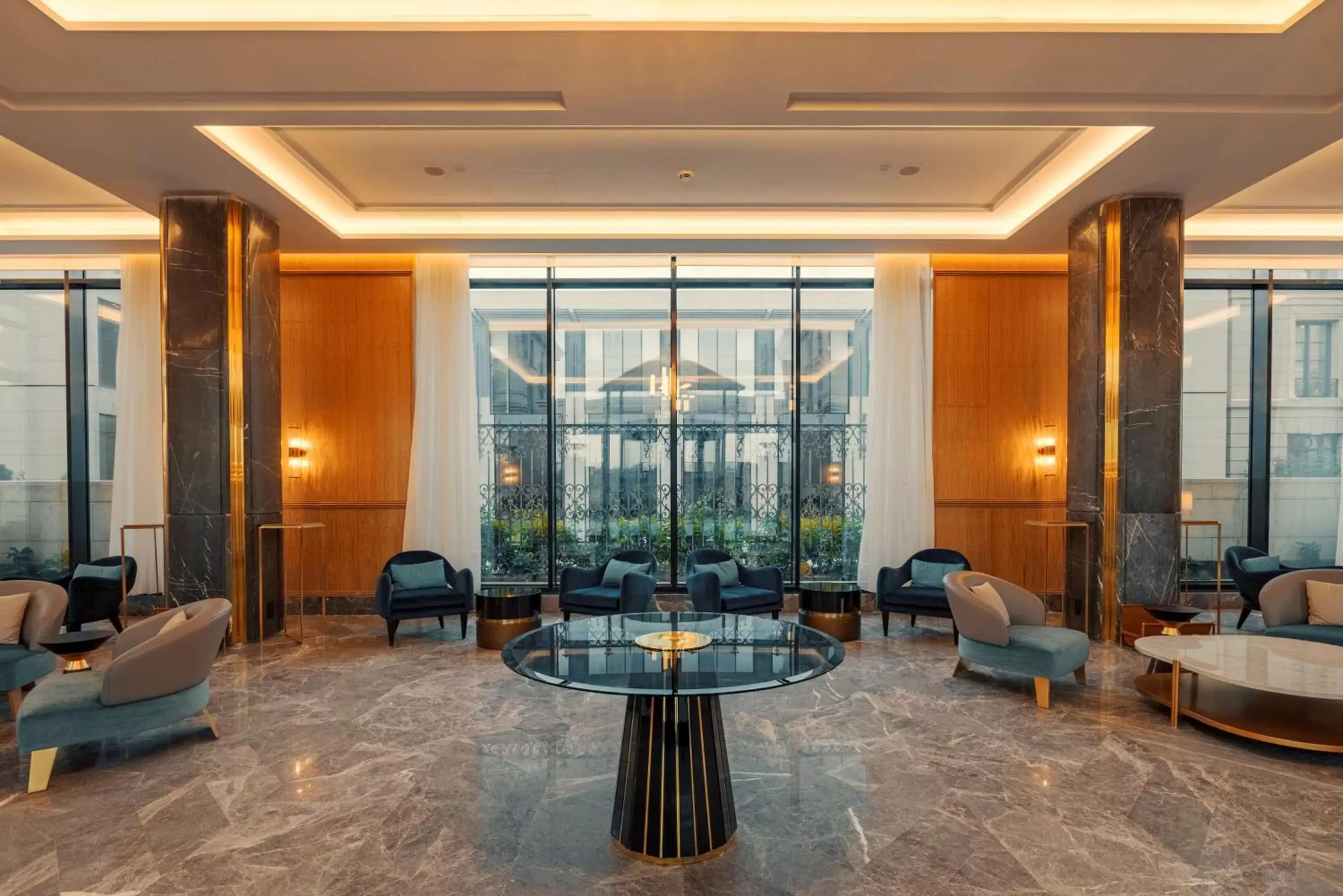 Lobby or reception, Lobby/Reception in Mansard Riyadh, a Radisson Collection Hotel