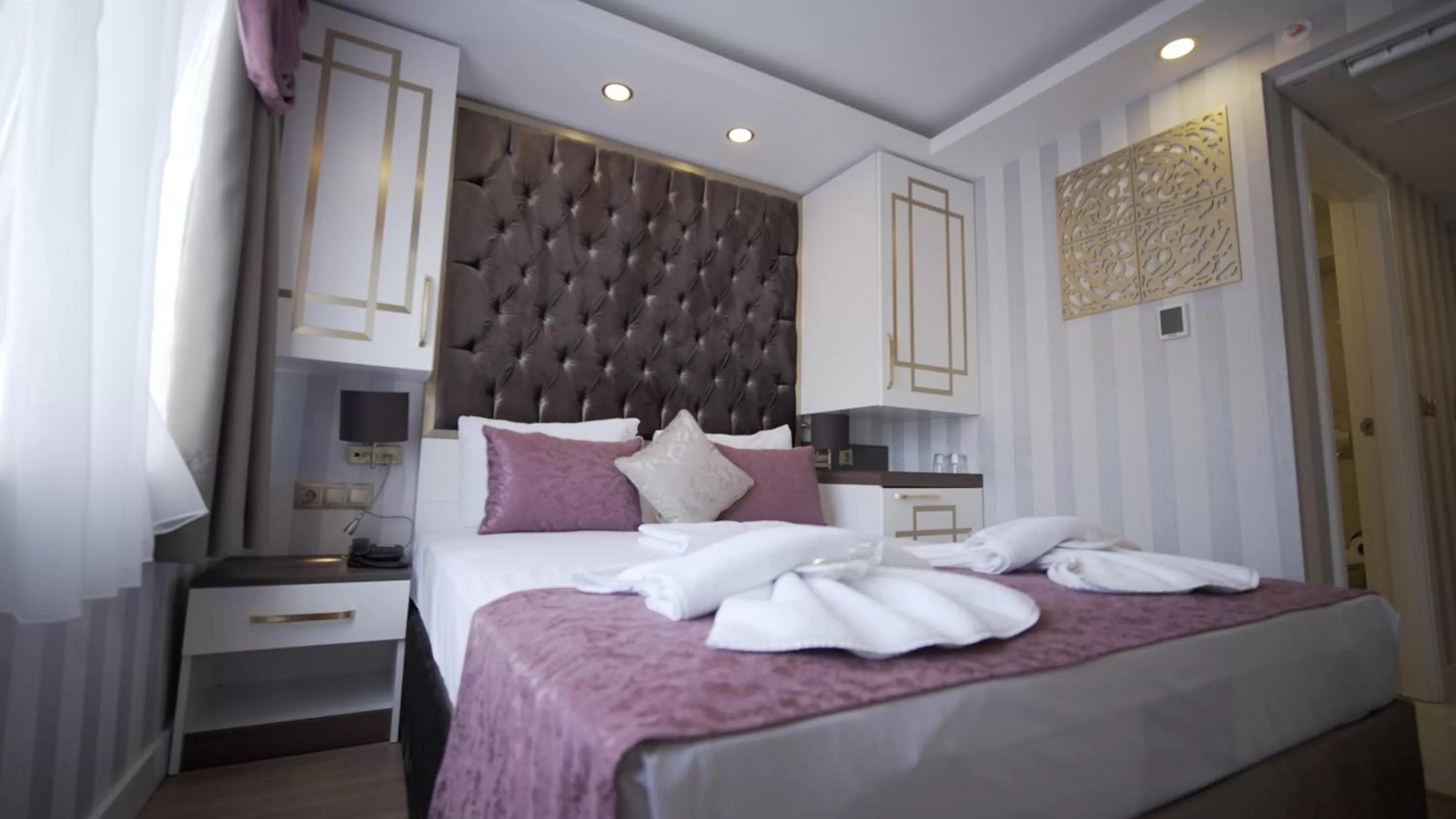 Bed in Burj Al Istanbul